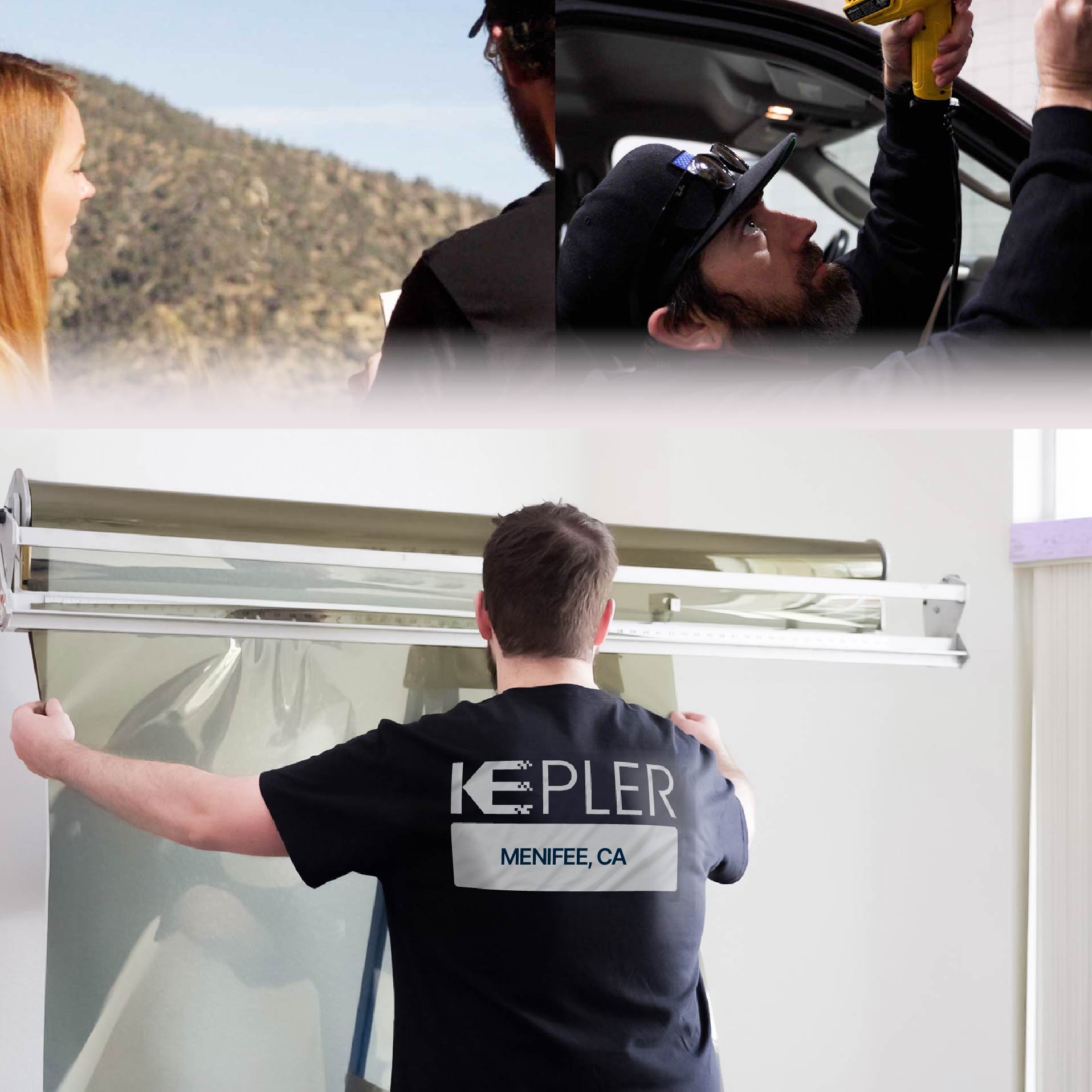 Kepler Specialist Installing Anti-Graffiti Film in Menifee, California