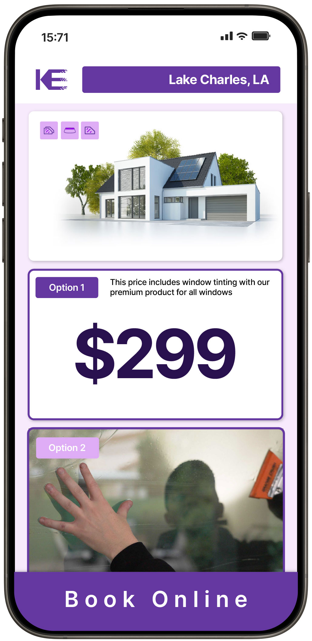 View Affordable Home Window Tinting Rates in Lake Charles, Louisiana