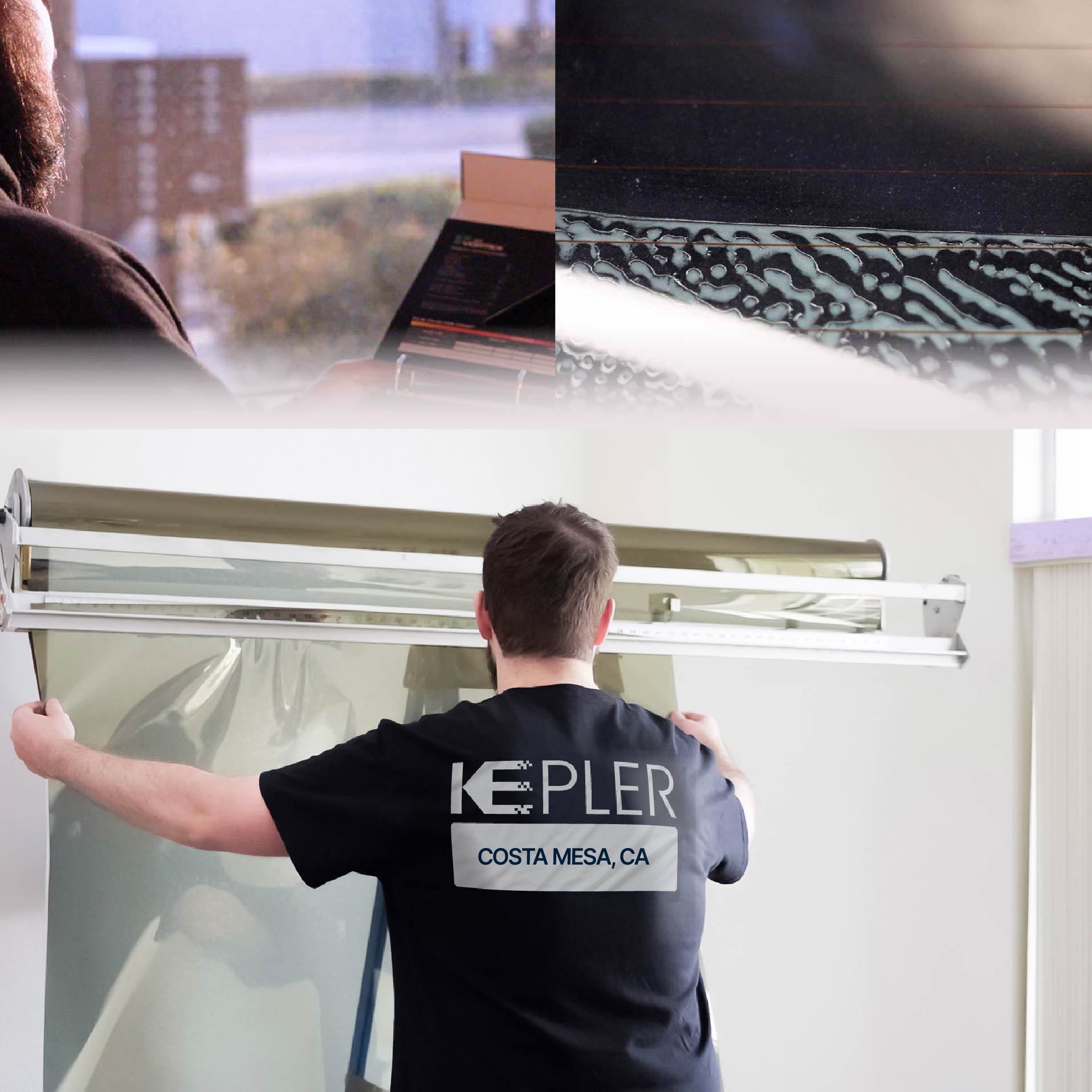 Kepler Specialist Installing Anti-Graffiti Film in Costa Mesa, California
