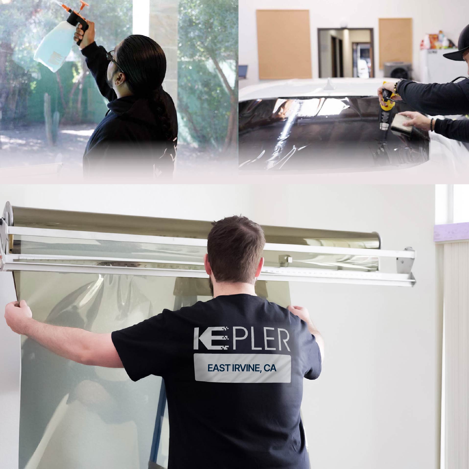 Kepler Specialist Installing Anti-Graffiti Film in East Irvine, California