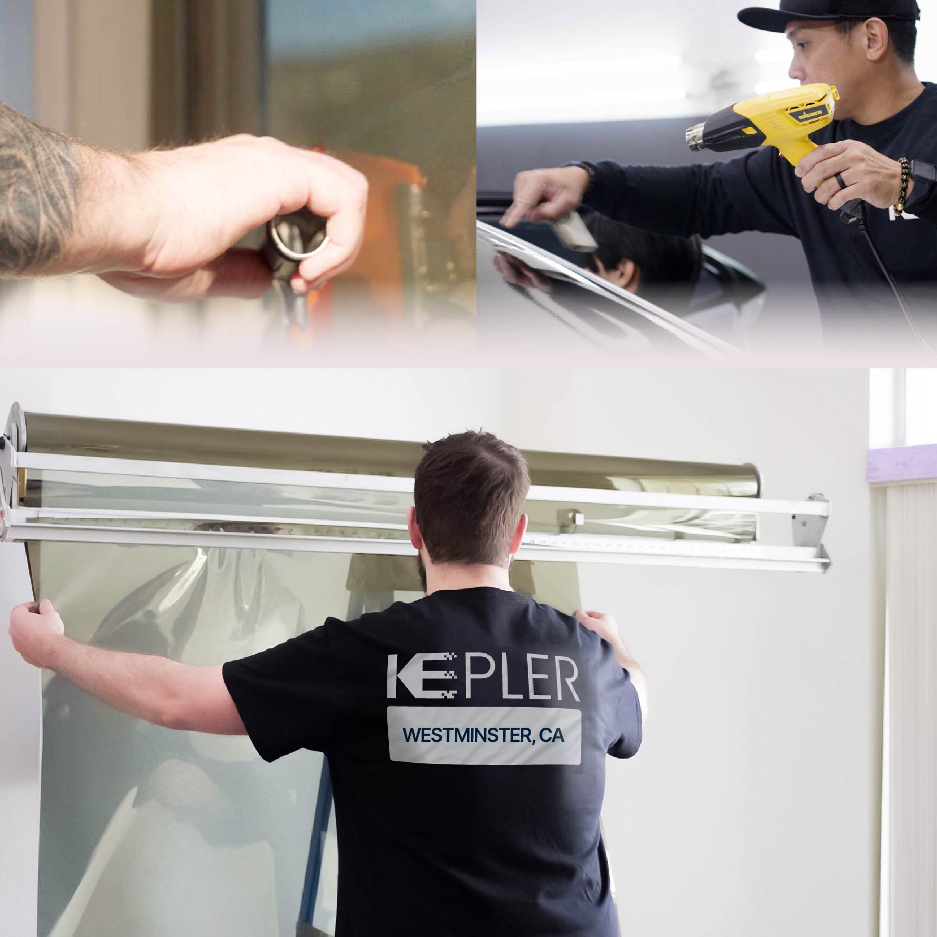 Kepler Specialist Installing Anti-Graffiti Film in Westminster, California