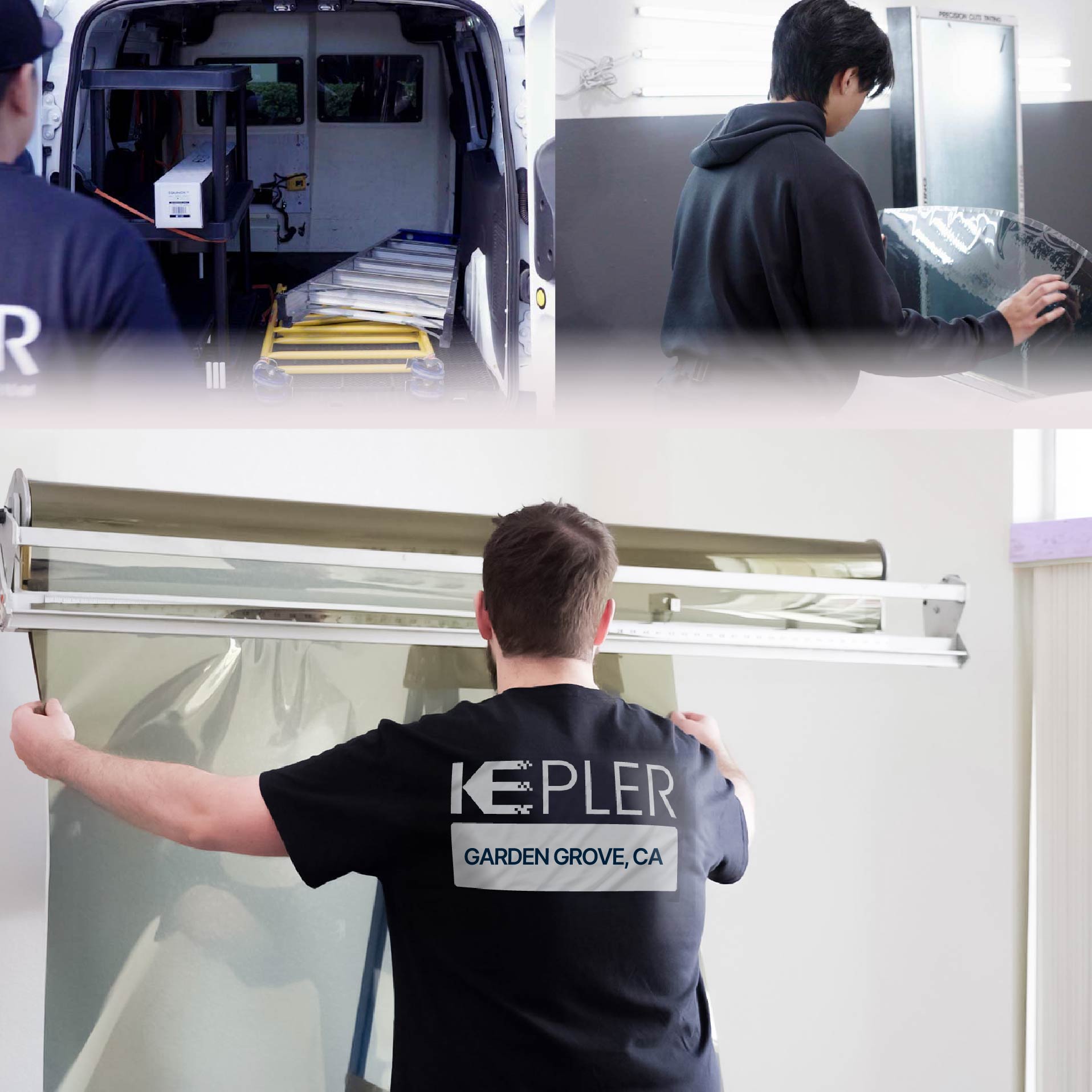 Kepler Specialist Installing Anti-Graffiti Film in Garden Grove, California