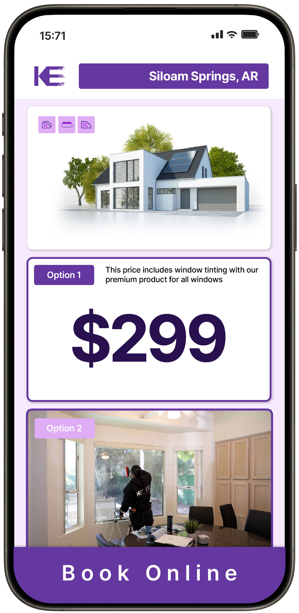 View Reasonable Home Window Tinting Prices in Siloam Springs, Arkansas