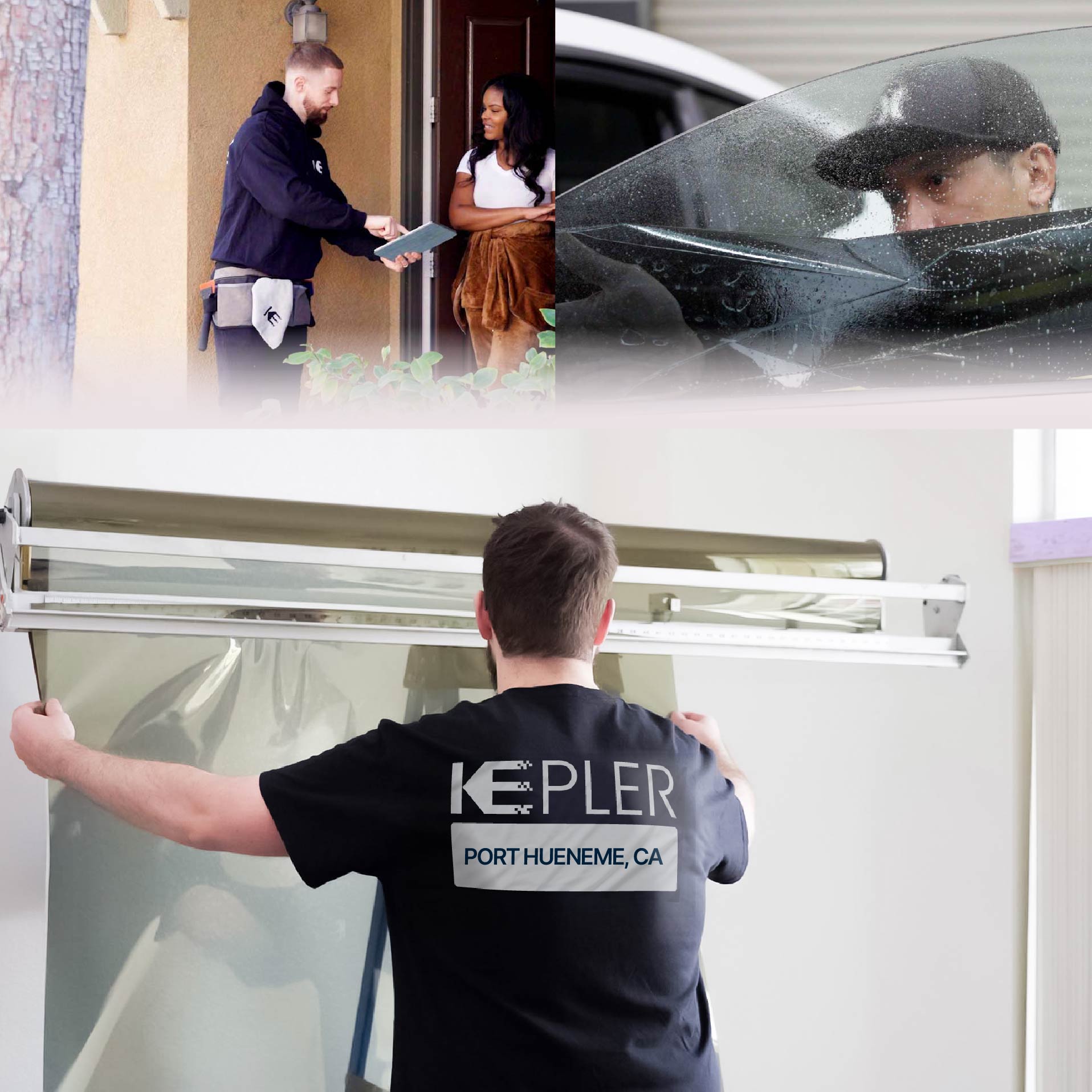 Kepler Specialist Installing Anti-Graffiti Film in Port Hueneme, California