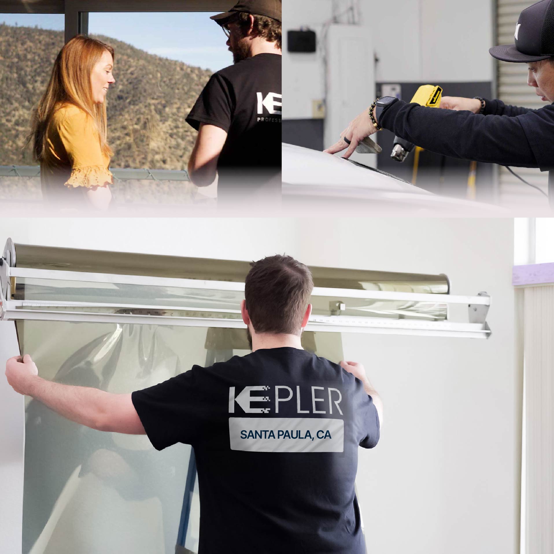 Kepler Specialist Installing Anti-Graffiti Film in Santa Paula, California