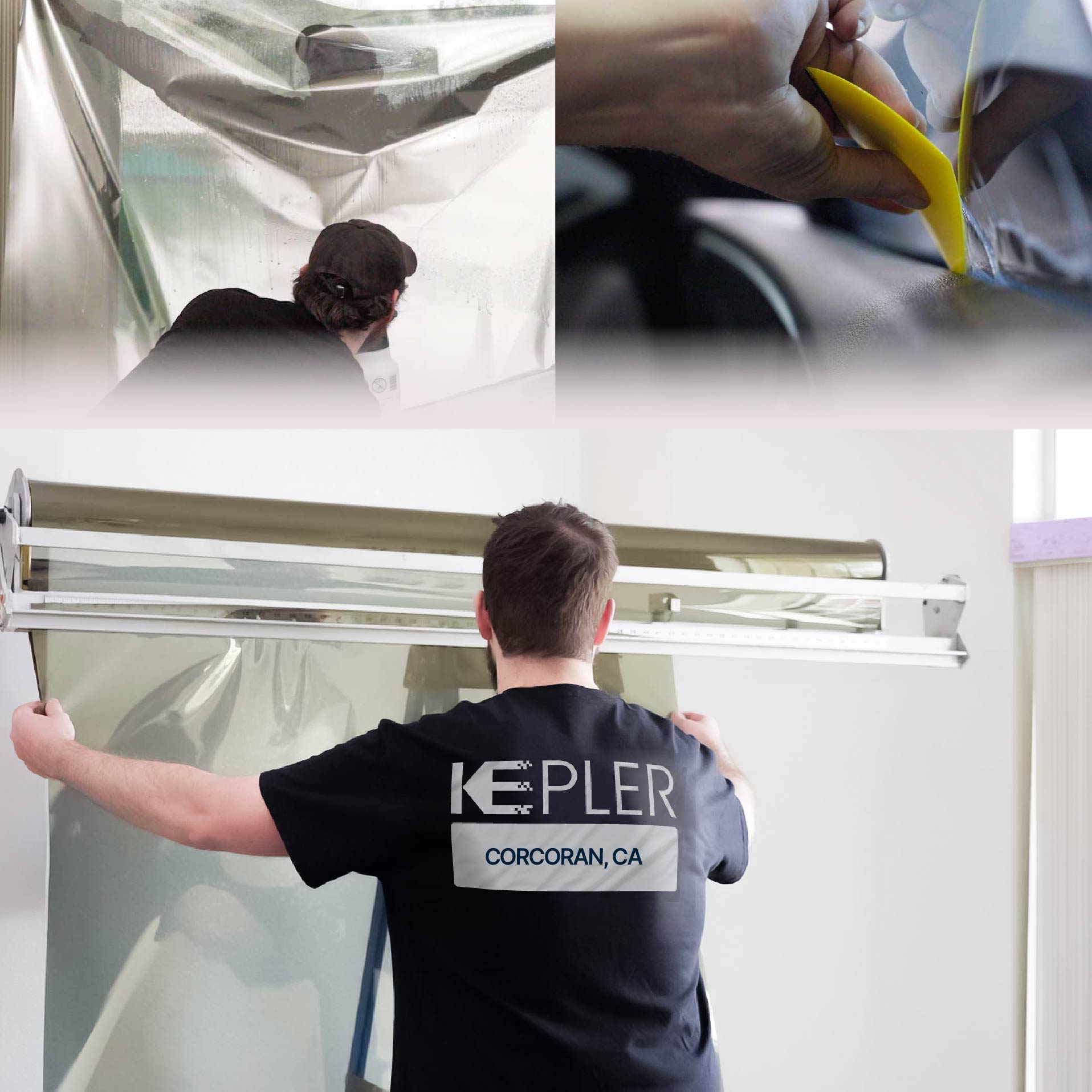 Kepler Specialist Installing Anti-Graffiti Film in Corcoran, California