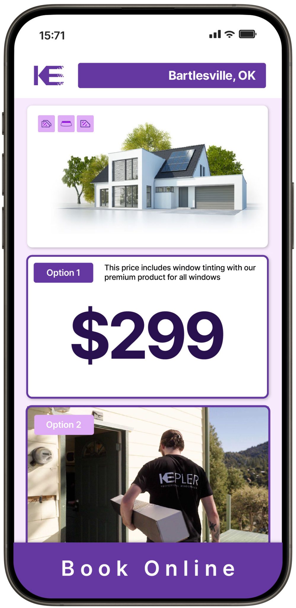 View Competitive Home Window Tinting Rates in Bartlesville, Oklahoma