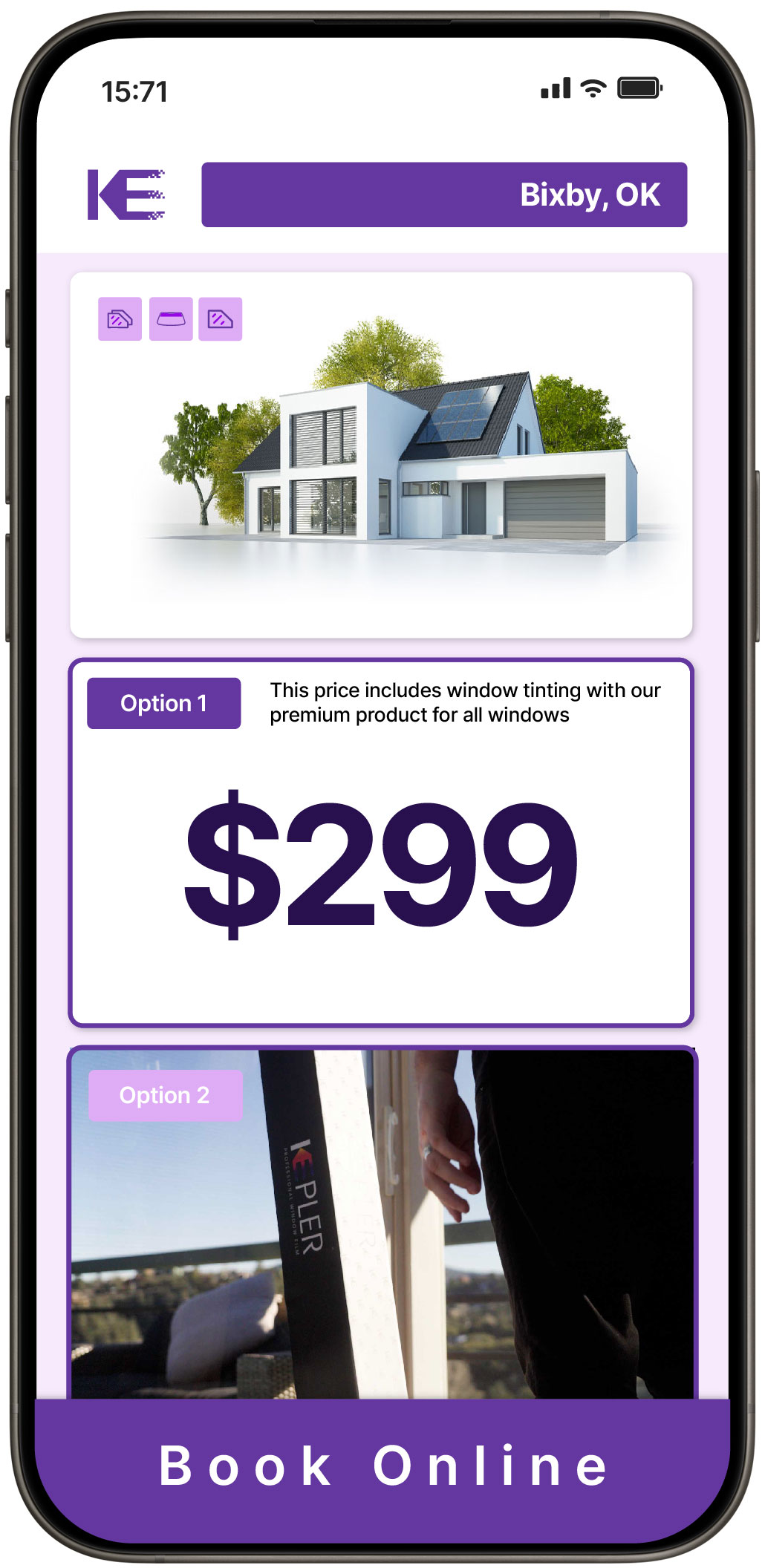 View Reasonable Home Window Tinting Prices in Bixby, Oklahoma
