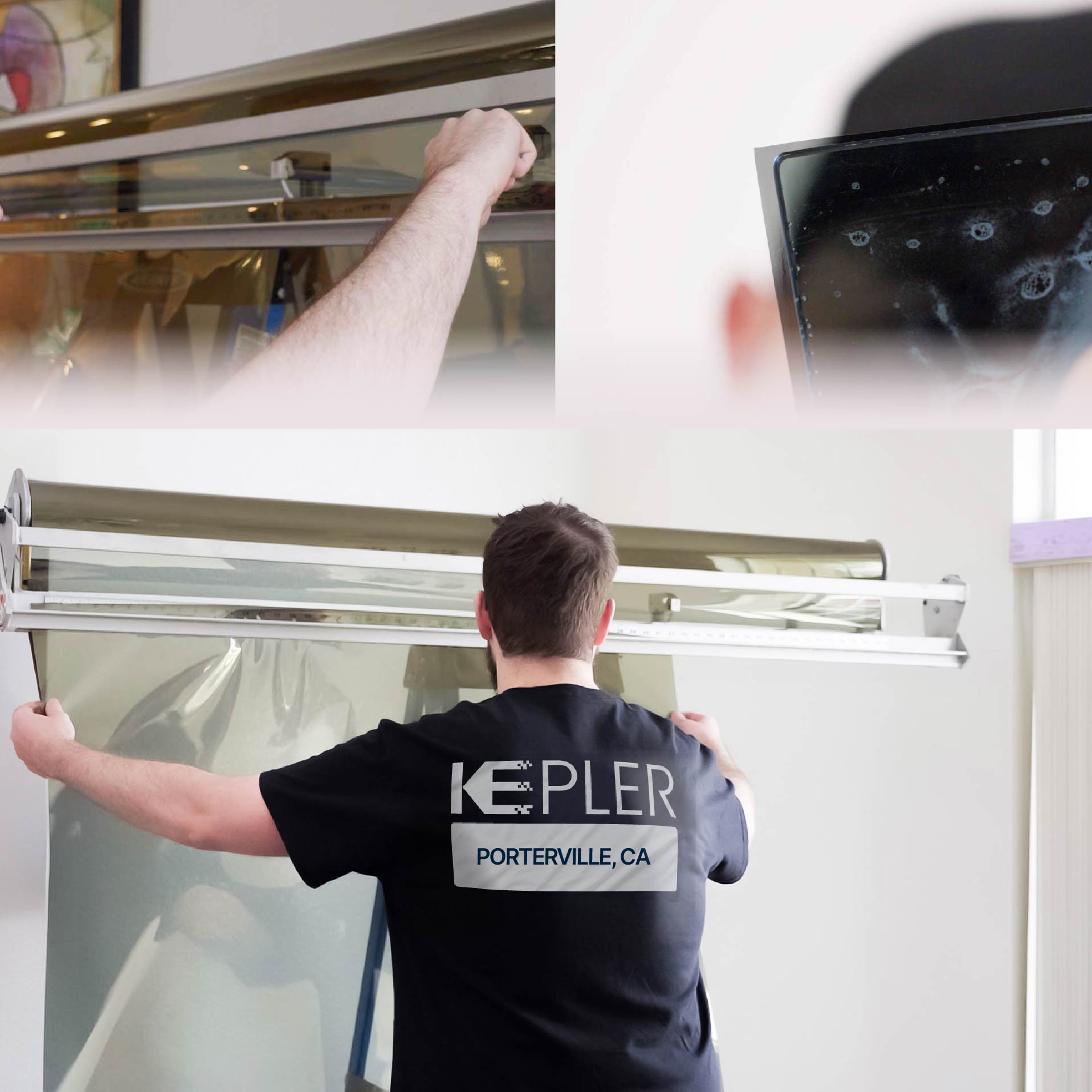 Kepler Specialist Installing Anti-Graffiti Film in Porterville, California