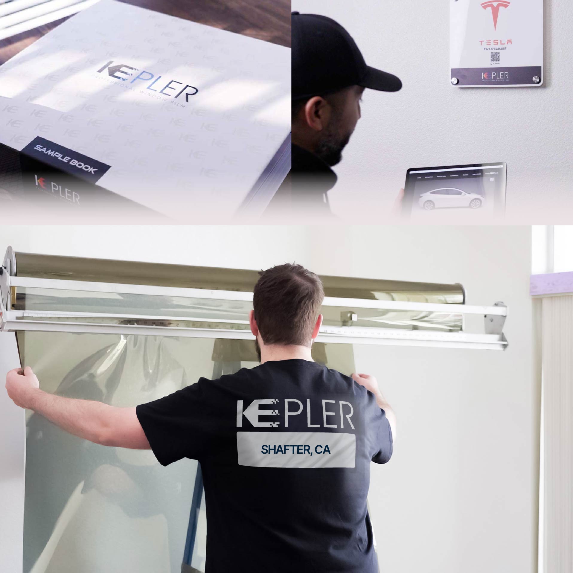 Kepler Specialist Installing Anti-Graffiti Film in Shafter, California