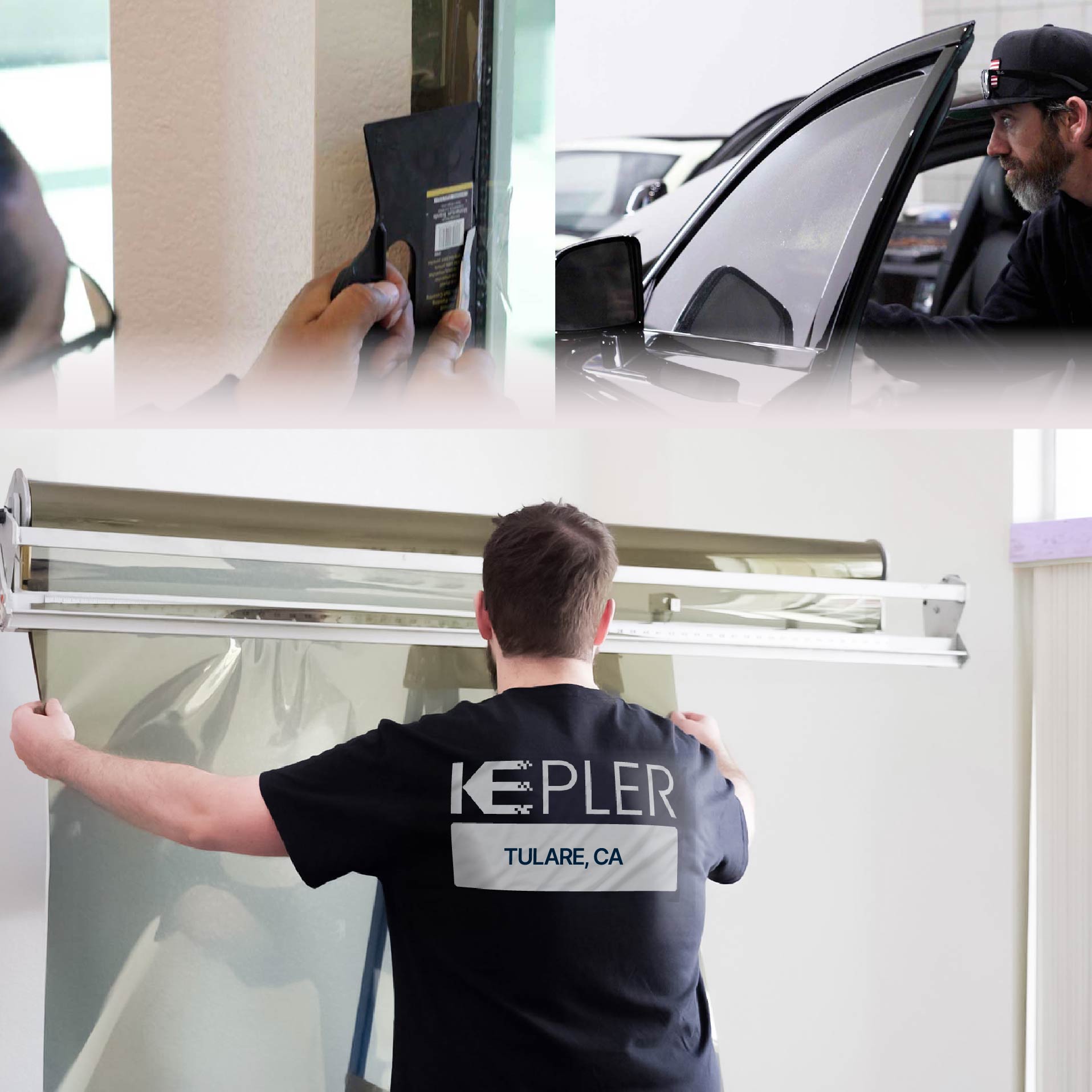Kepler Specialist Installing Anti-Graffiti Film in Tulare, California
