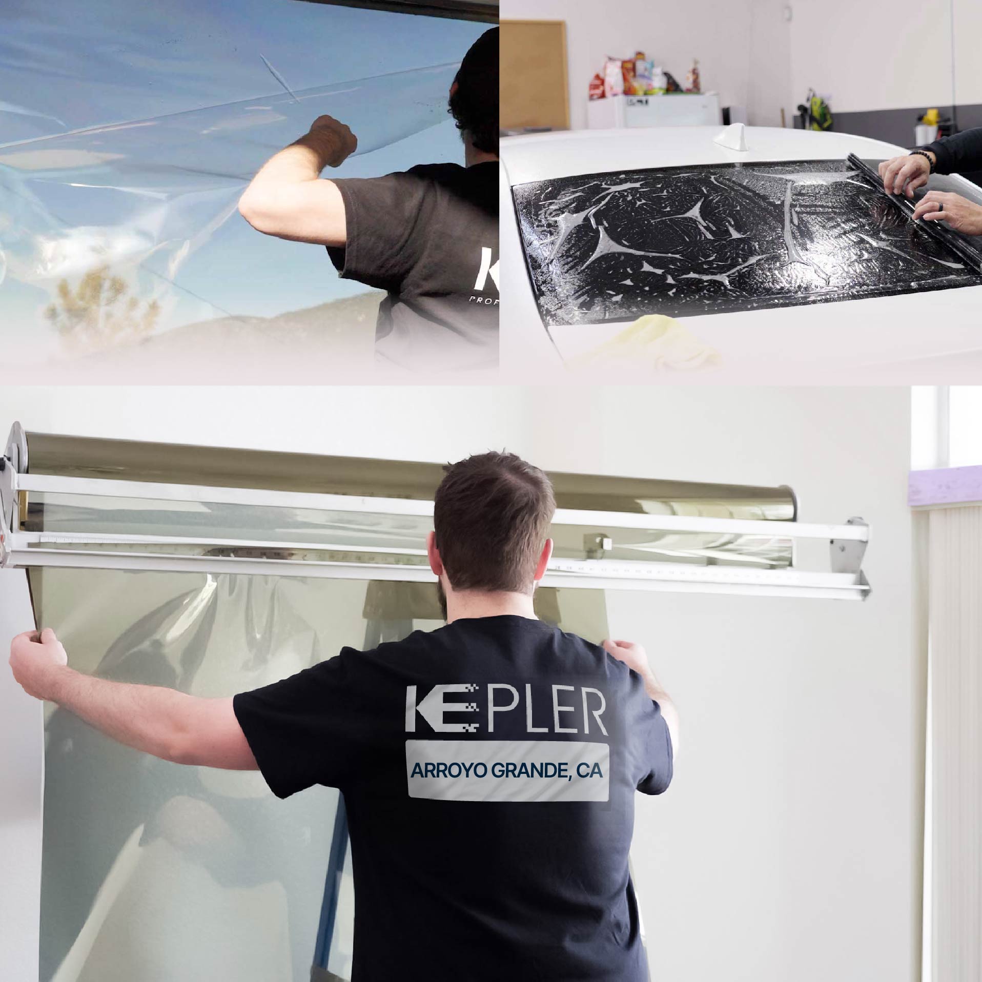 Kepler Specialist Installing Anti-Graffiti Film in Arroyo Grande, California