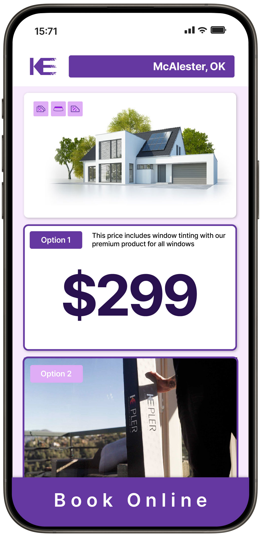 View Competitive Home Window Tinting Costs in McAlester, Oklahoma