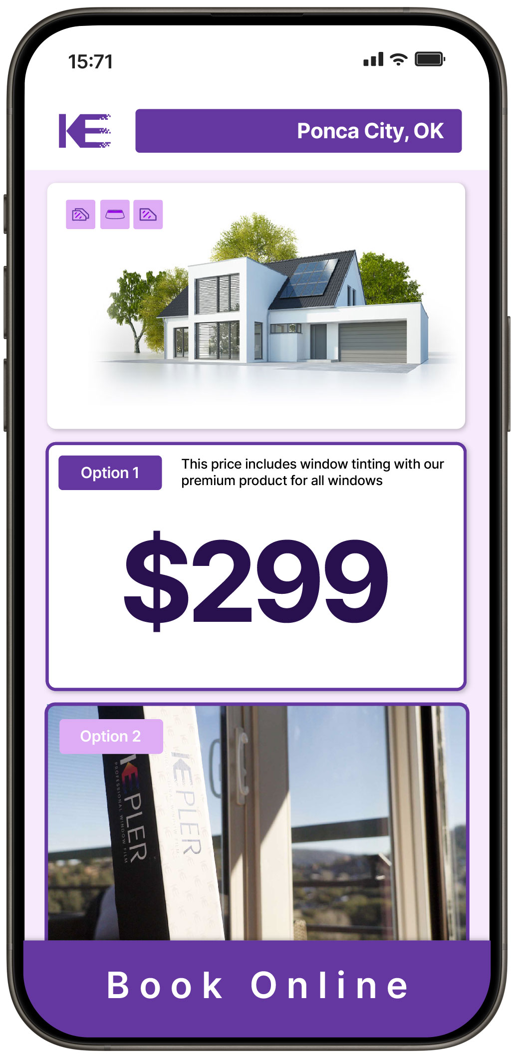 View Affordable Home Window Tinting Rates in Ponca City, Oklahoma