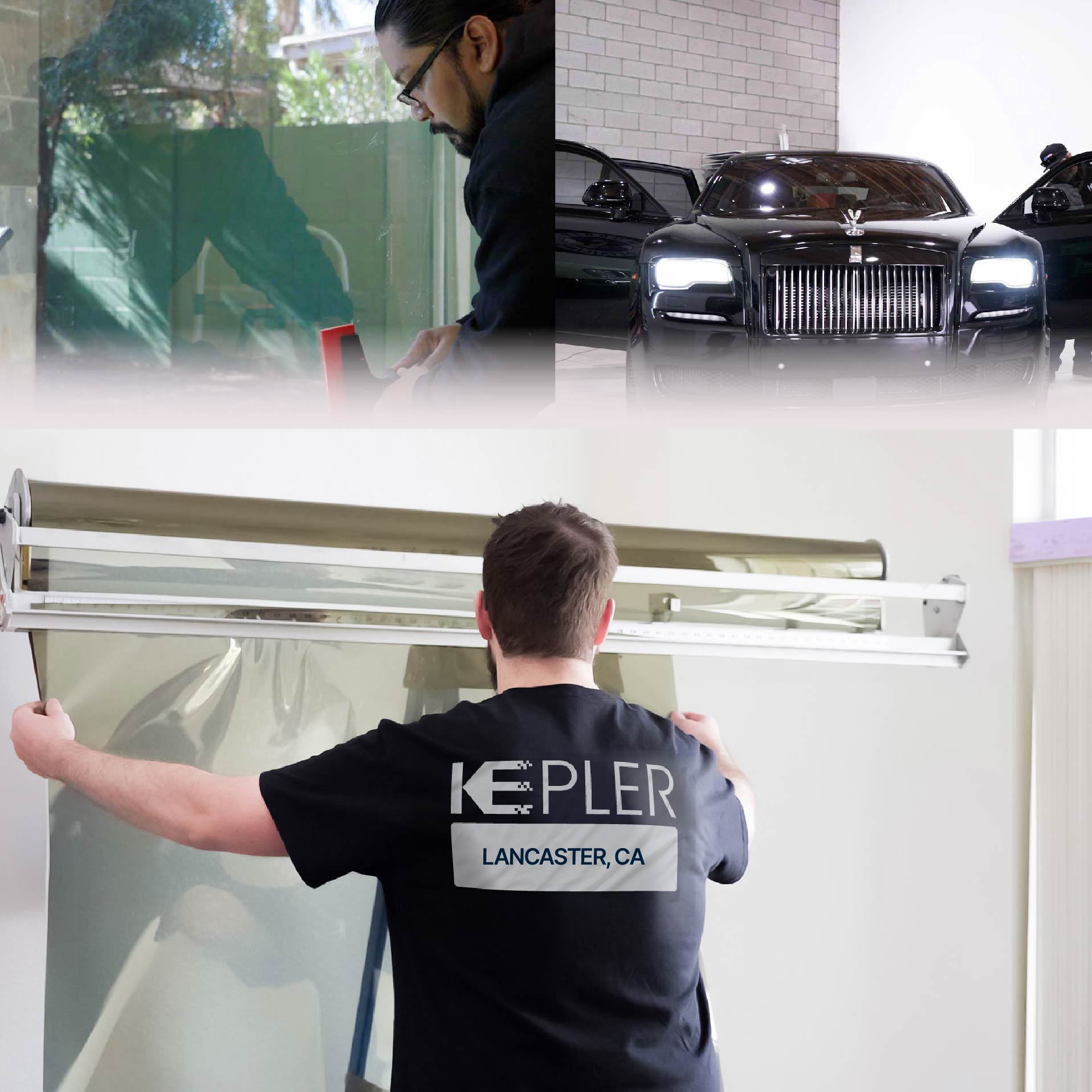 Kepler Specialist Installing Anti-Graffiti Film in Lancaster, California
