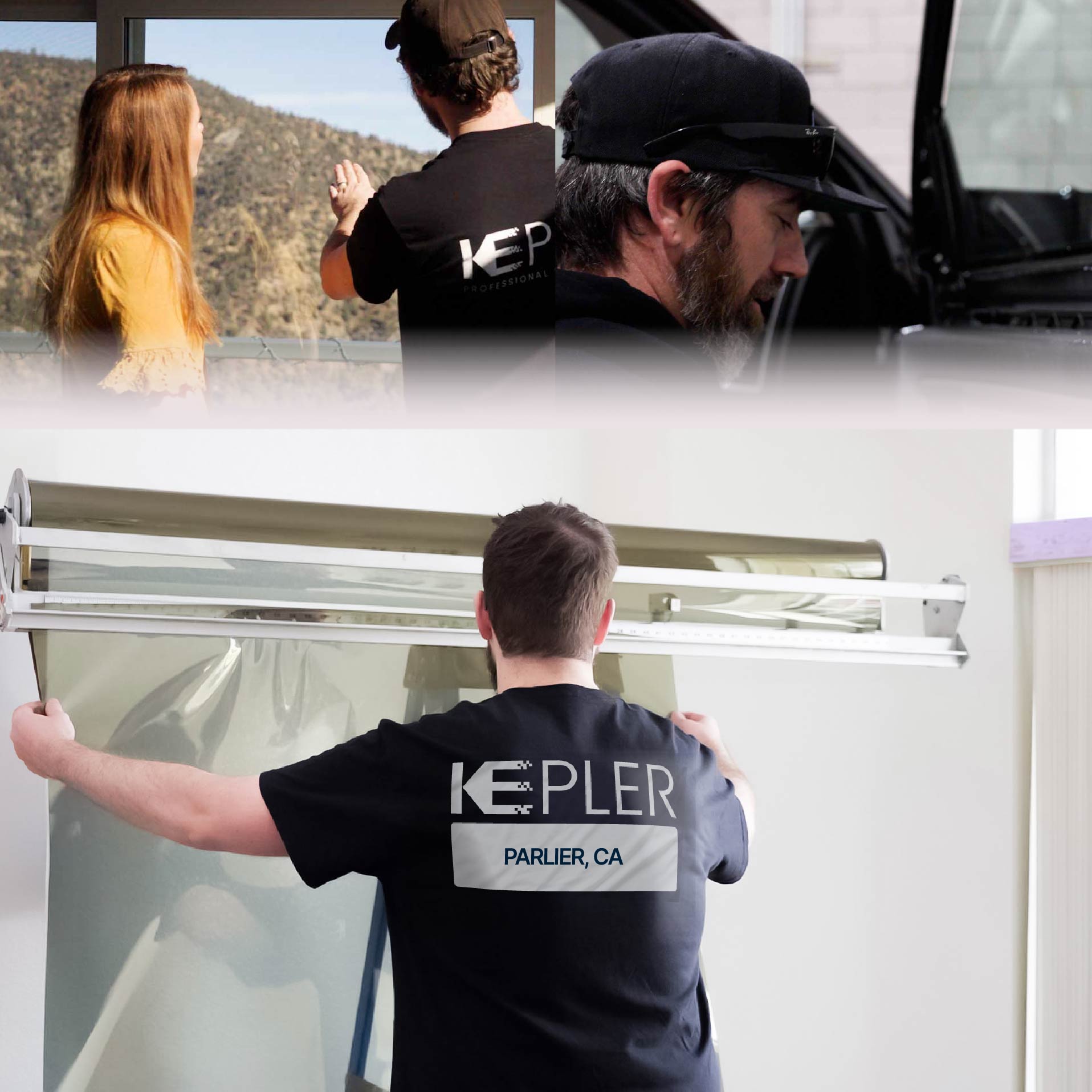 Kepler Specialist Installing Anti-Graffiti Film in Parlier, California