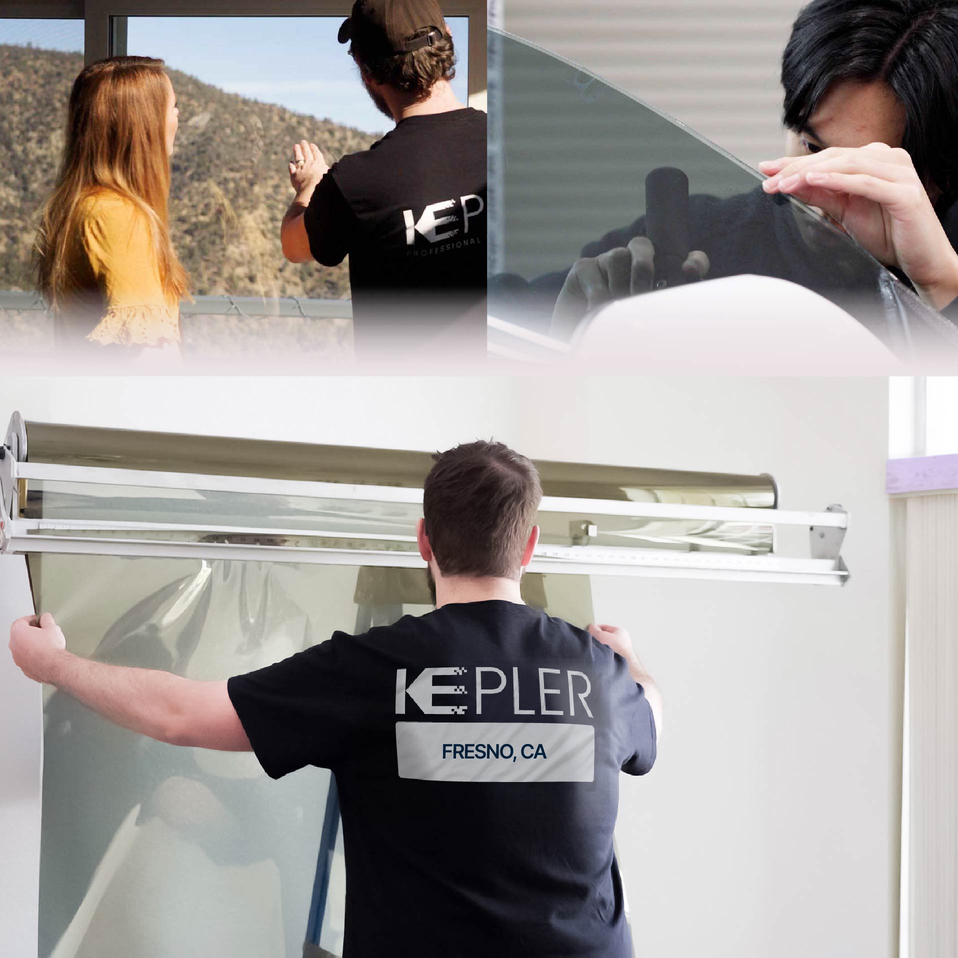 Kepler Specialist Installing Anti-Graffiti Film in Fresno, California