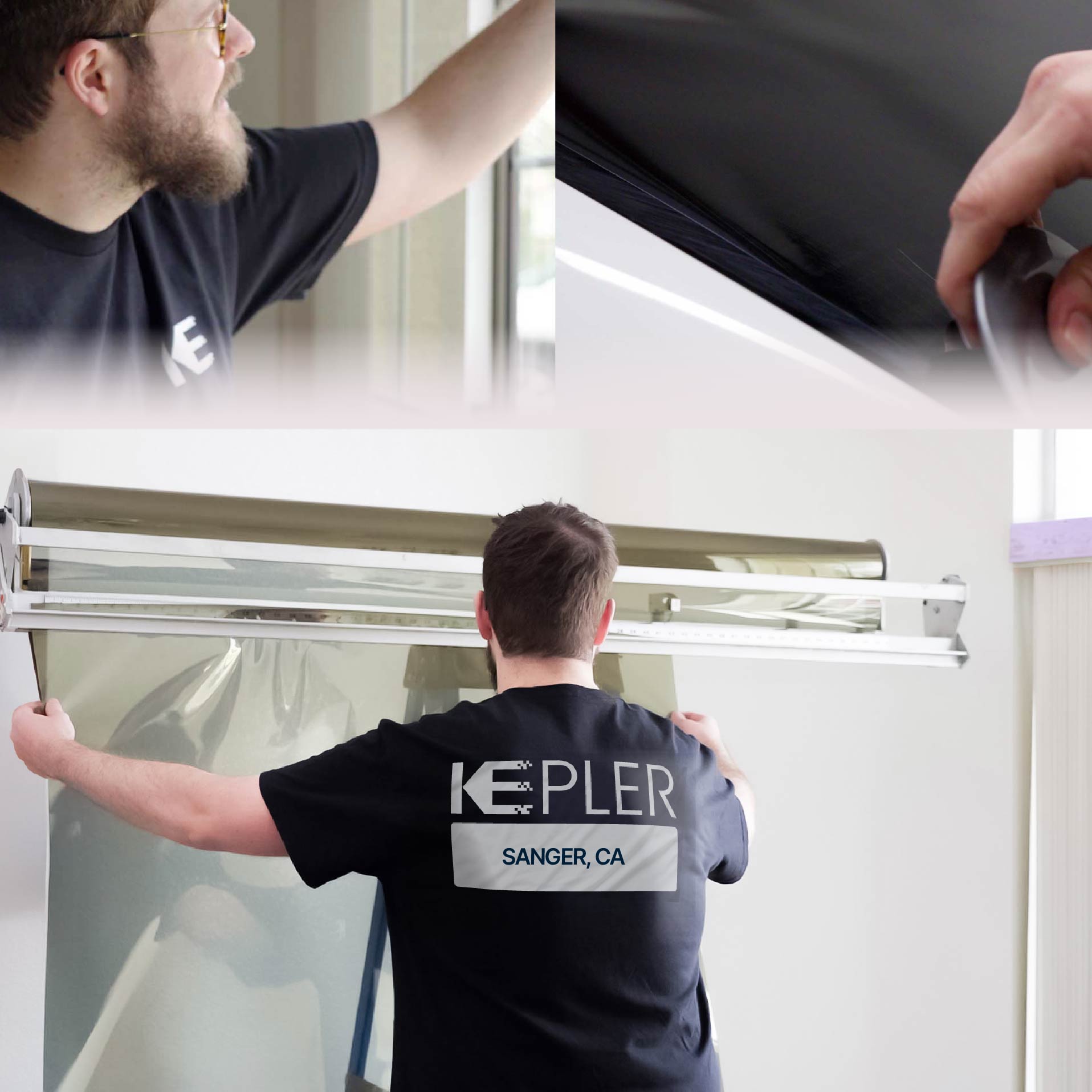 Kepler Specialist Installing Anti-Graffiti Film in Sanger, California