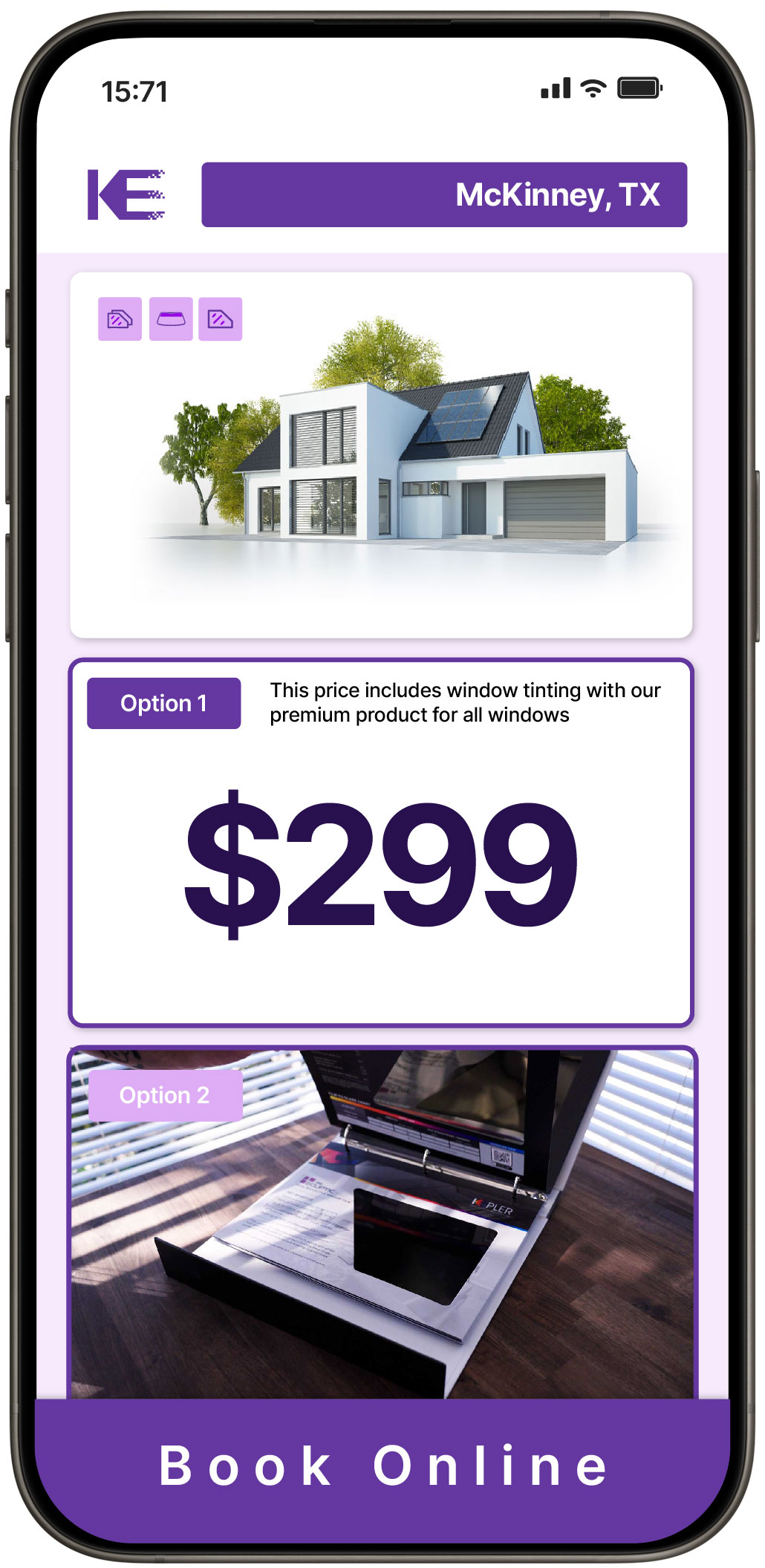 View Competitive Home Window Tinting Rates in McKinney, Texas