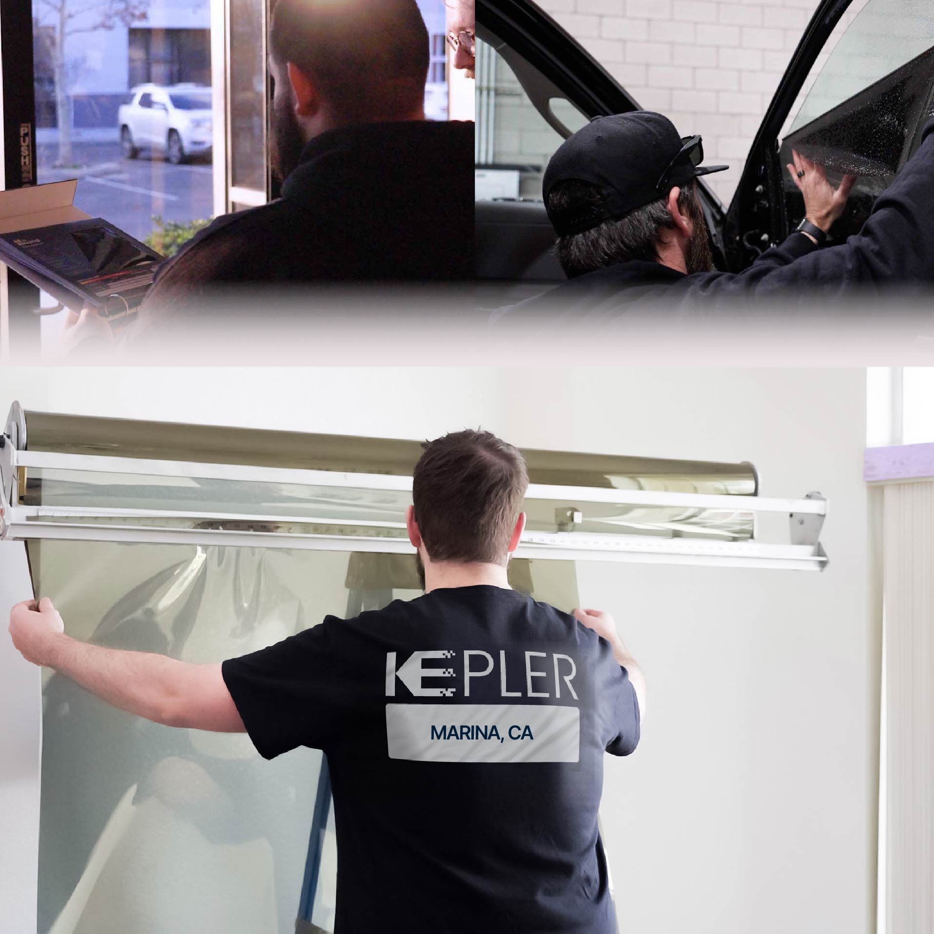 Kepler Specialist Installing Anti-Graffiti Film in Marina, California