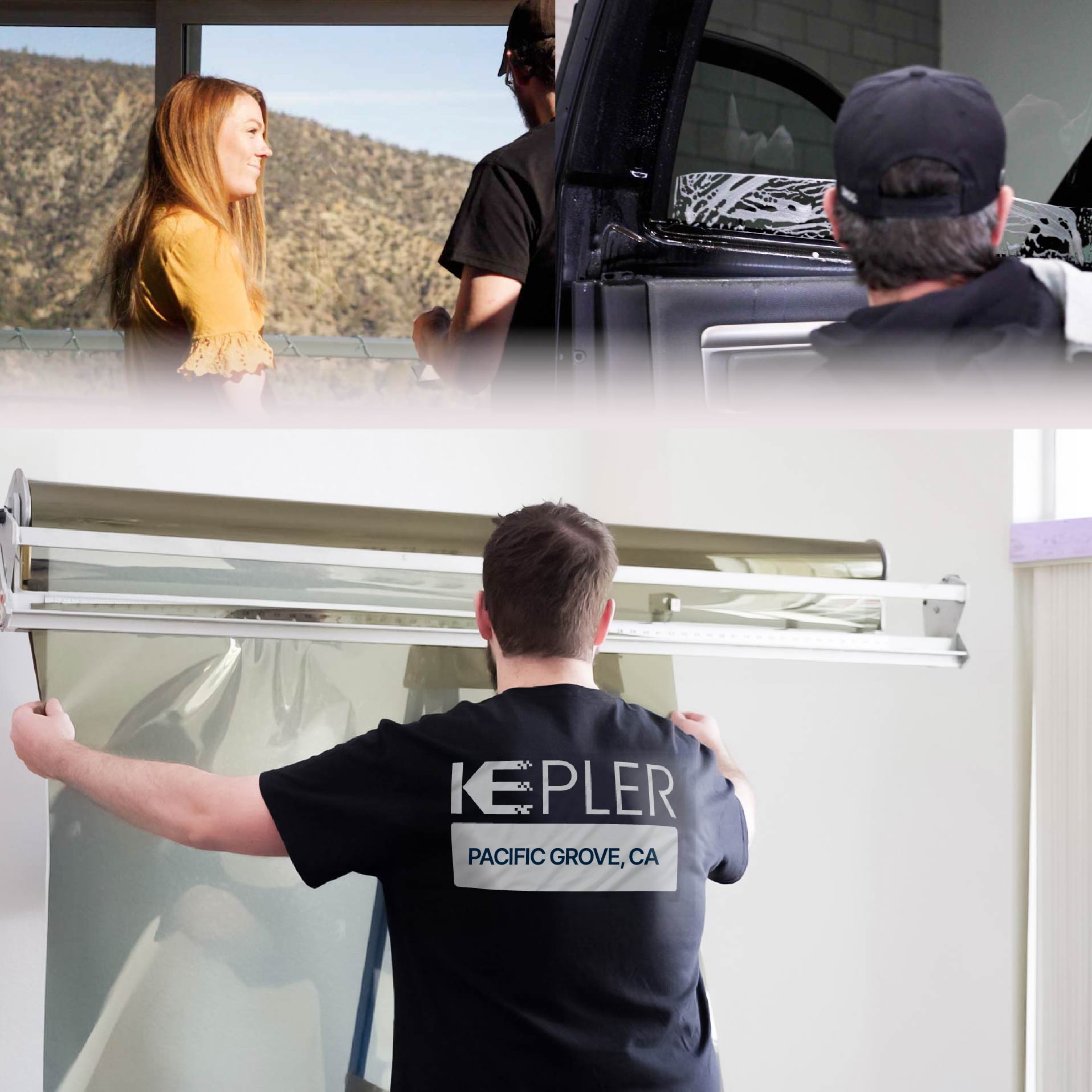 Kepler Specialist Installing Anti-Graffiti Film in Pacific Grove, California