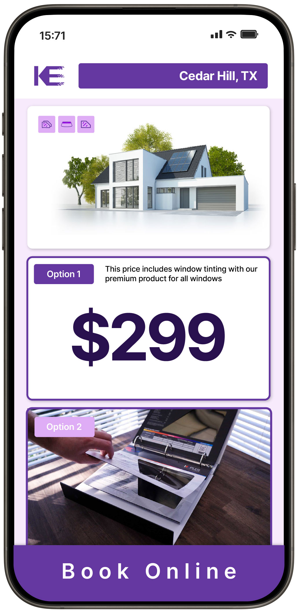 View Affordable Home Window Tinting Rates in Cedar Hill, Texas