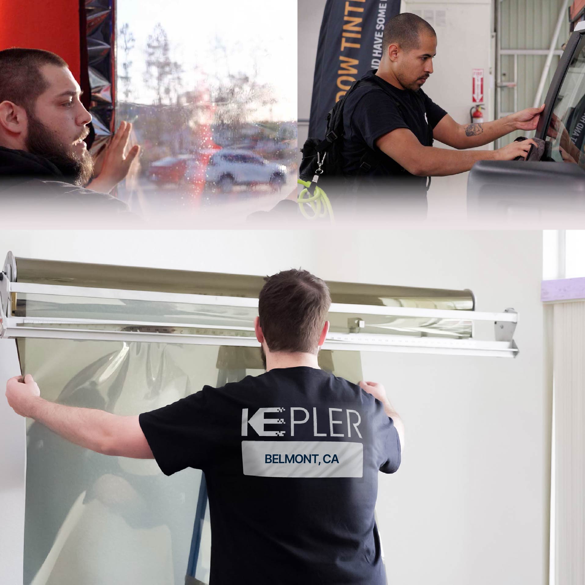 Kepler Specialist Installing Anti-Graffiti Film in Belmont, California