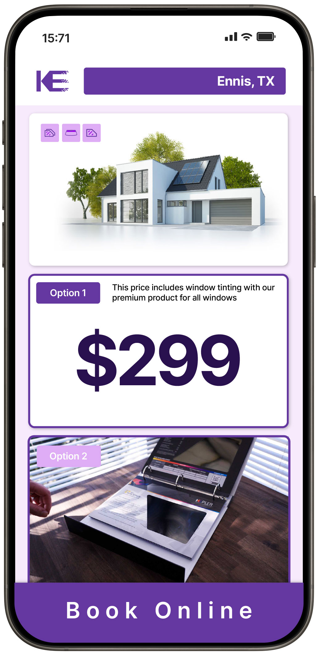 View Affordable Home Window Tinting Rates in Ennis, Texas