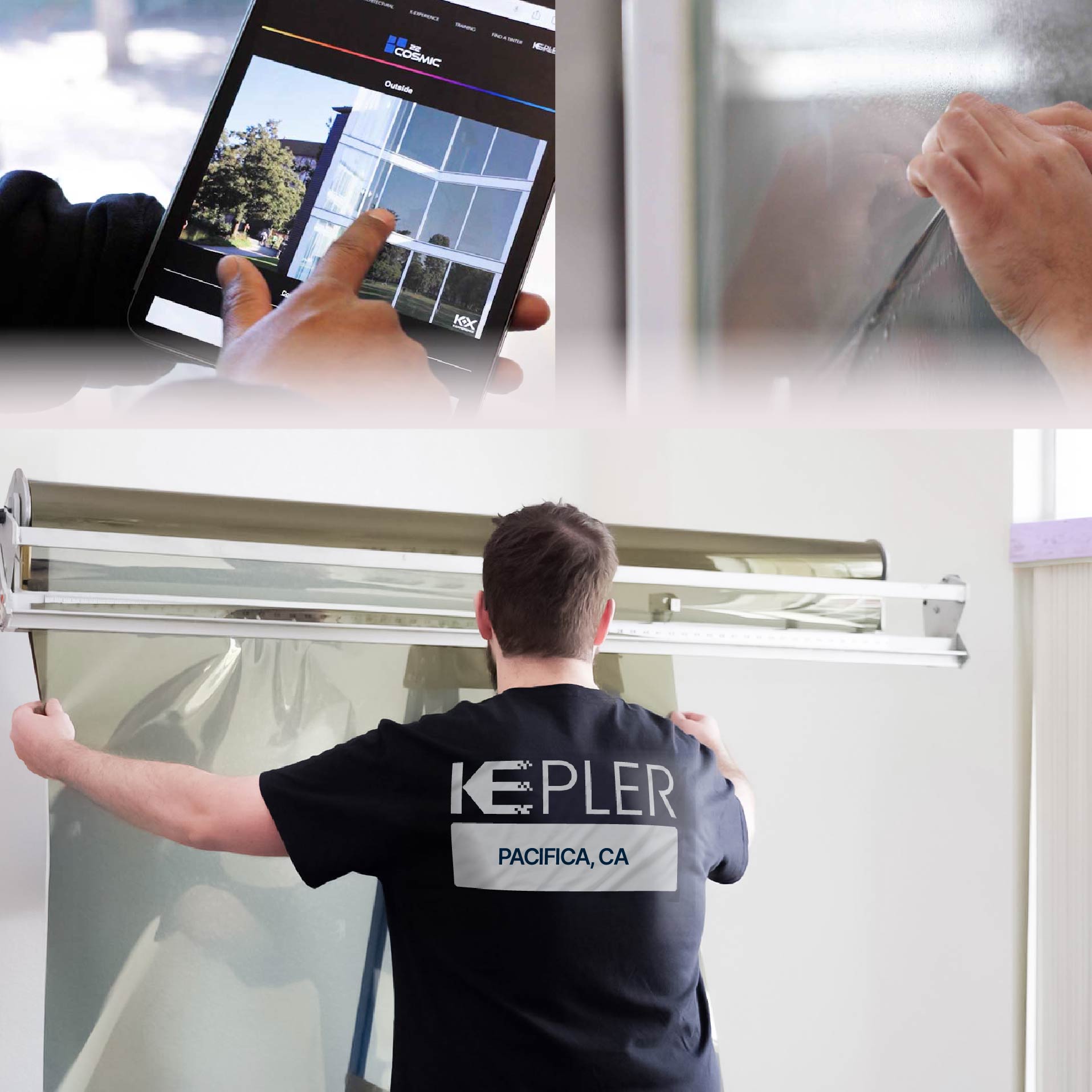 Kepler Specialist Installing Anti-Graffiti Film in Pacifica, California