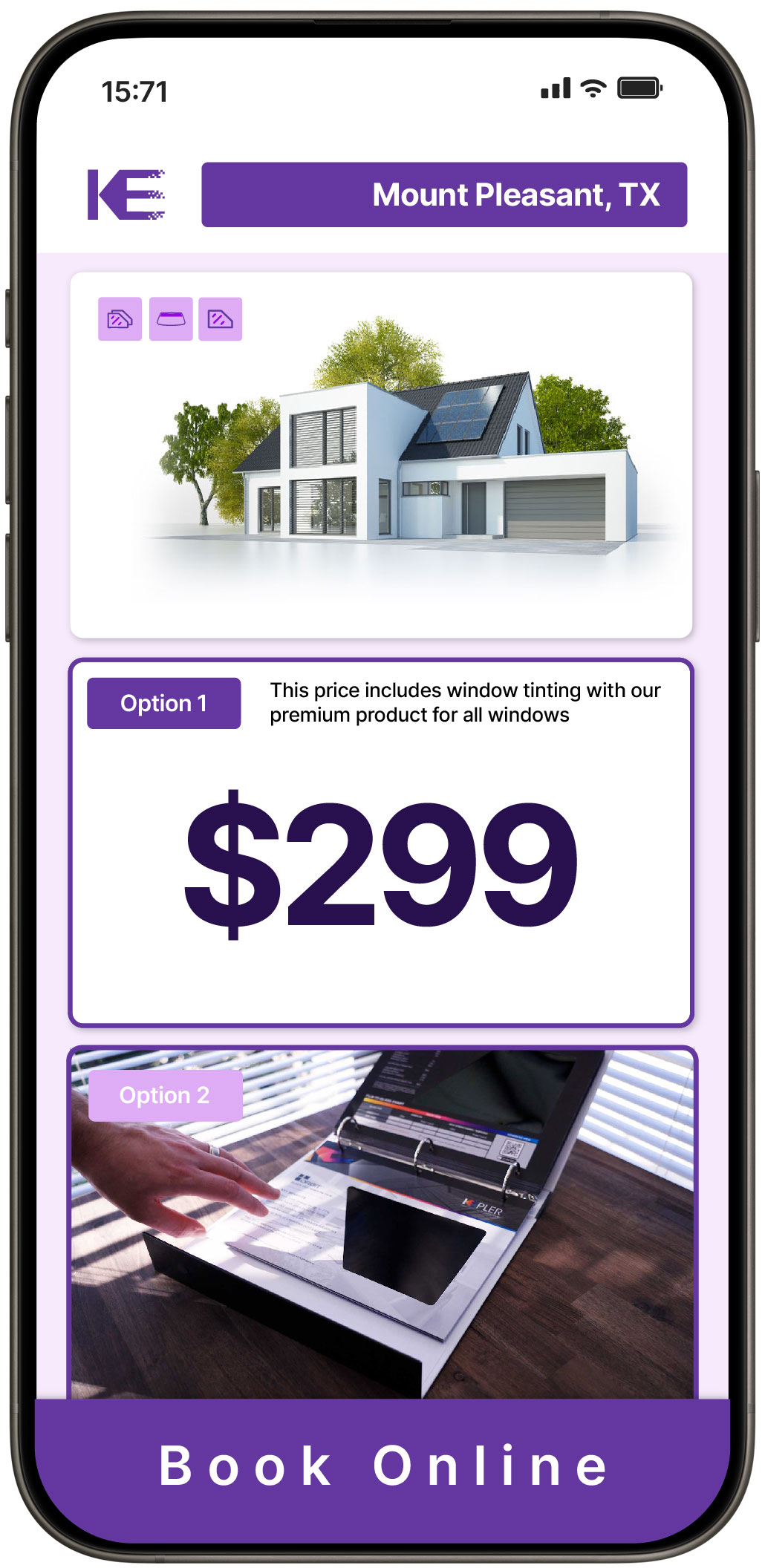View Affordable Home Window Tinting Costs in Mount Pleasant, Texas
