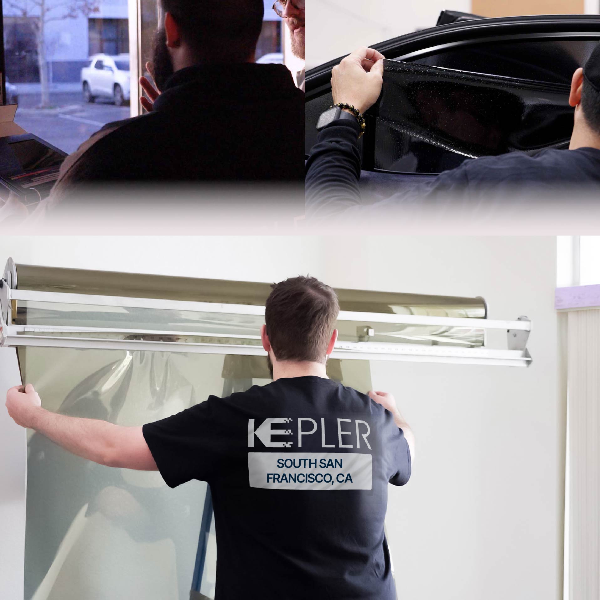 Kepler Specialist Installing Anti-Graffiti Film in South San Francisco, California