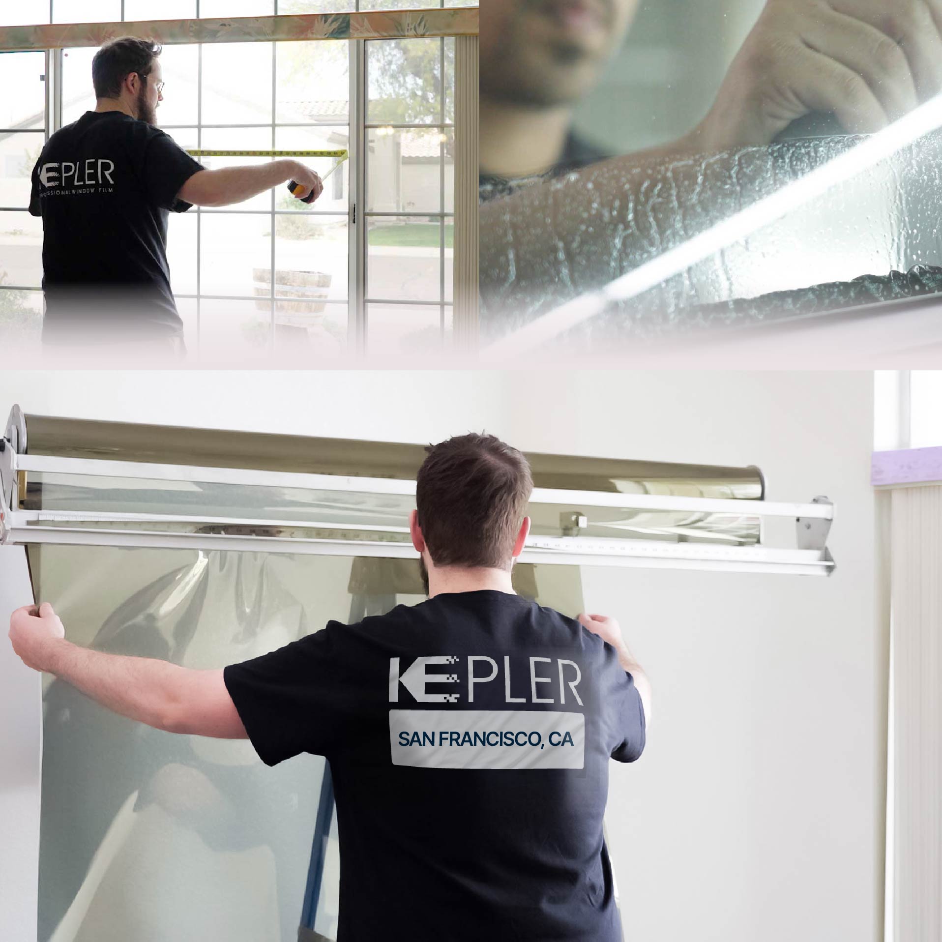 Kepler Specialist Installing Anti-Graffiti Film in San Francisco, California