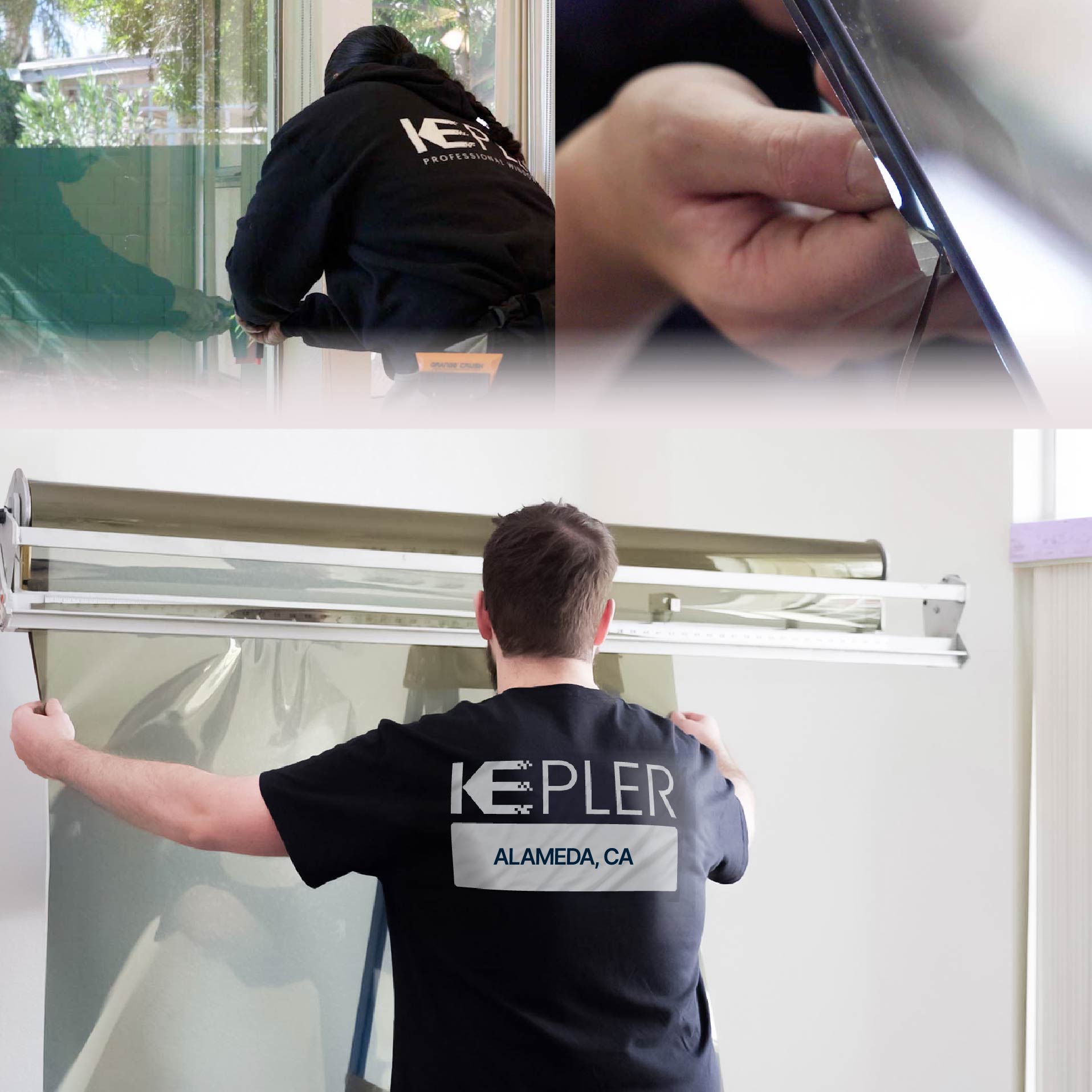 Kepler Specialist Installing Anti-Graffiti Film in Alameda, California