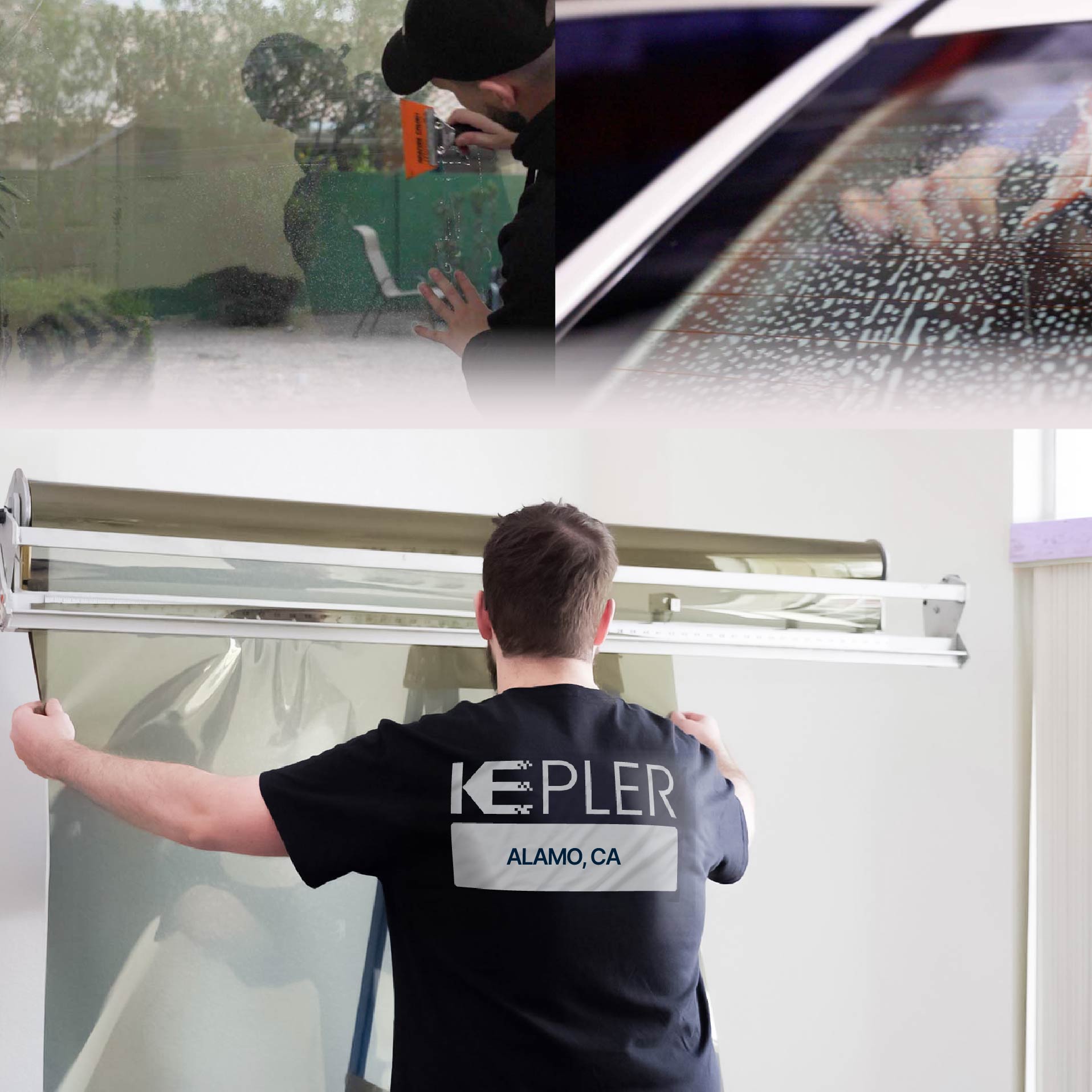 Kepler Specialist Installing Anti-Graffiti Film in Alamo, California