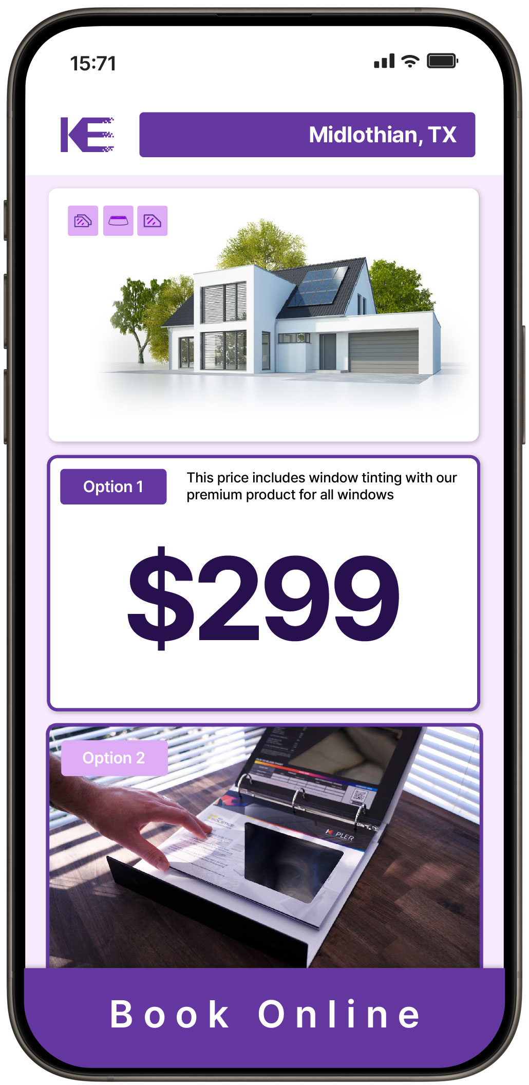 View Affordable Home Window Tinting Costs in Midlothian, Texas
