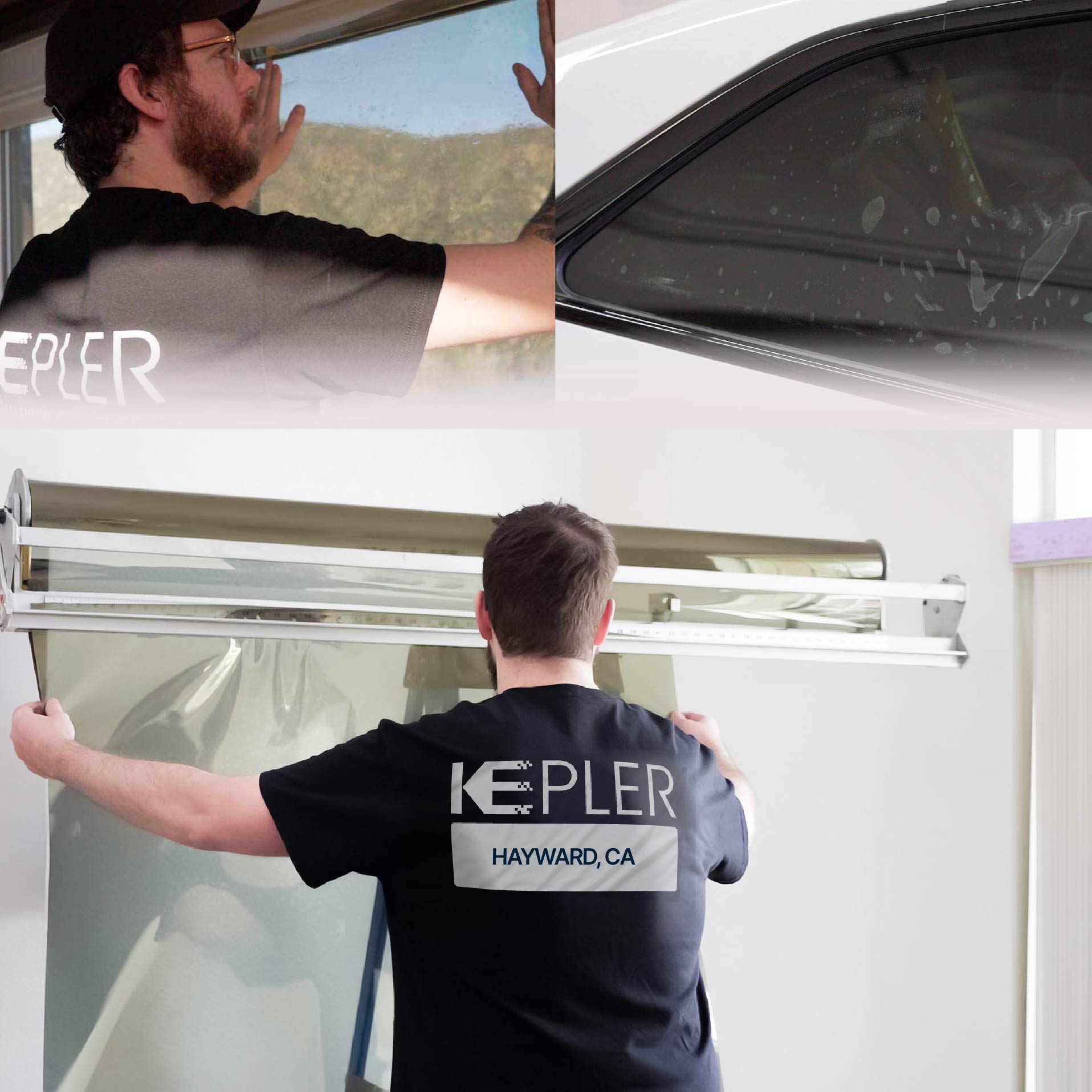 Kepler Specialist Installing Anti-Graffiti Film in Hayward, California