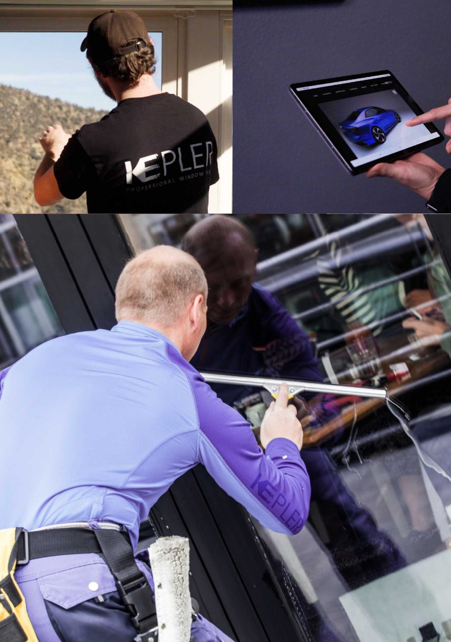 Kepler Expert Applying Anti-Graffiti Window Film to a Martinez Shop Front