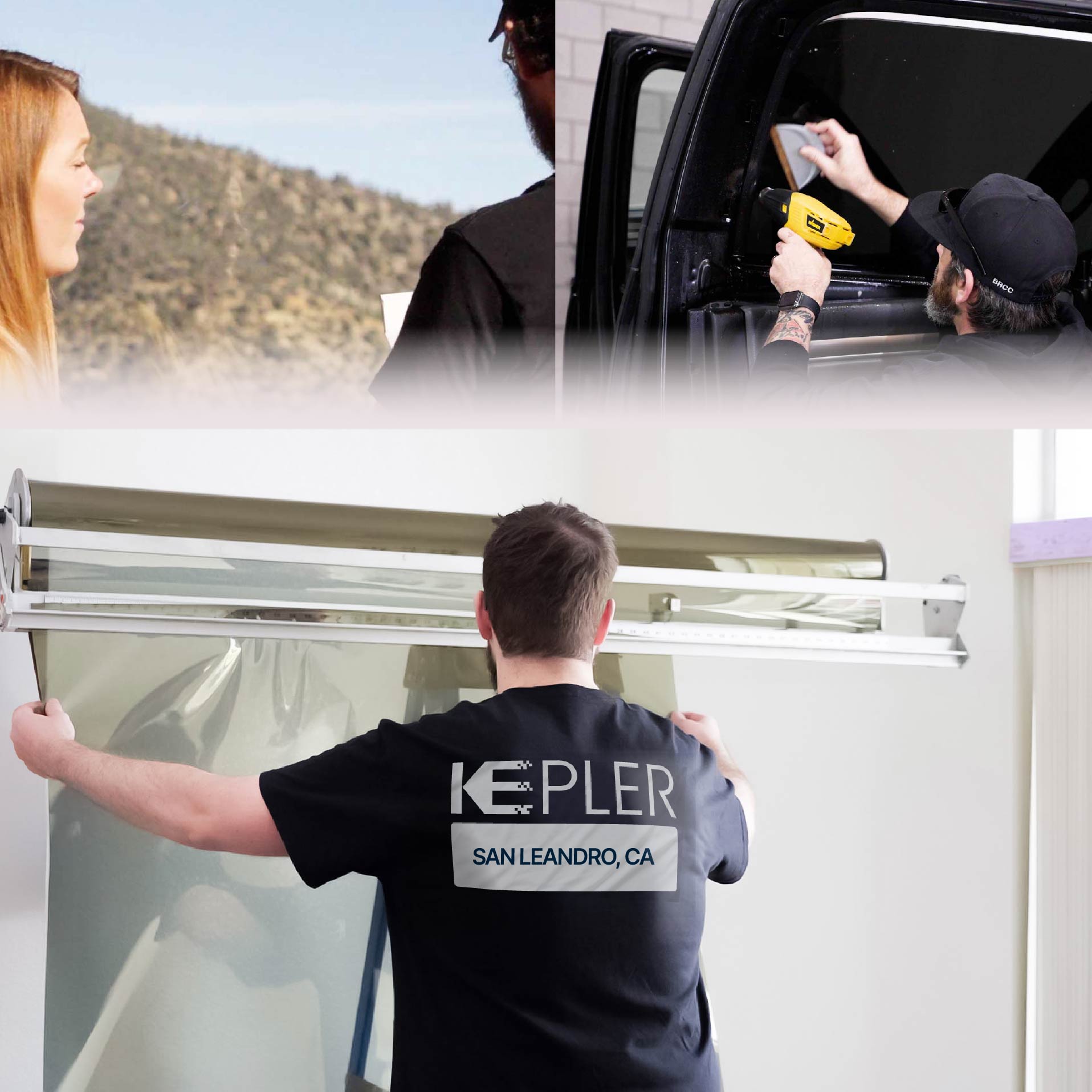 Kepler Specialist Installing Anti-Graffiti Film in San Leandro, California