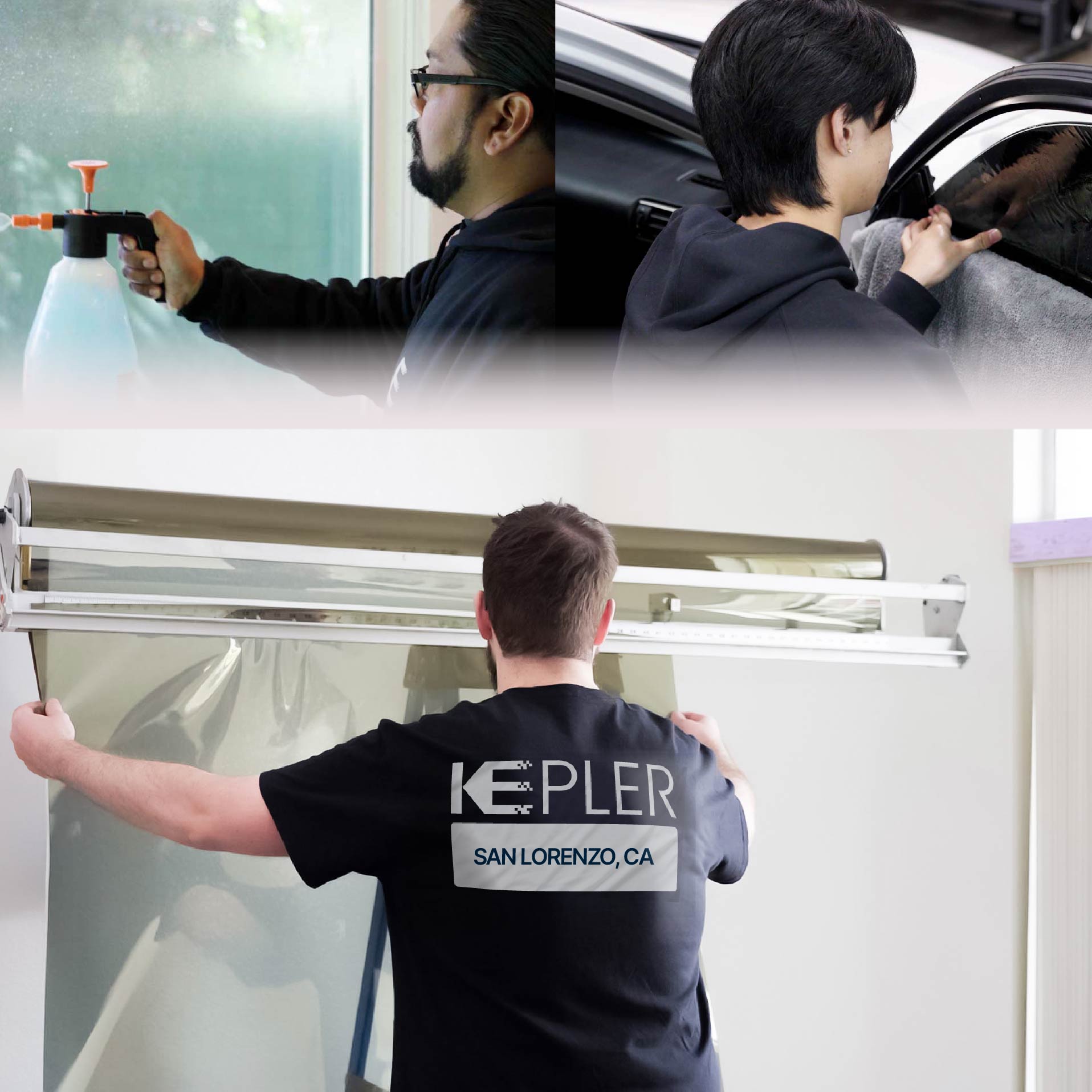 Kepler Specialist Installing Anti-Graffiti Film in San Lorenzo, California