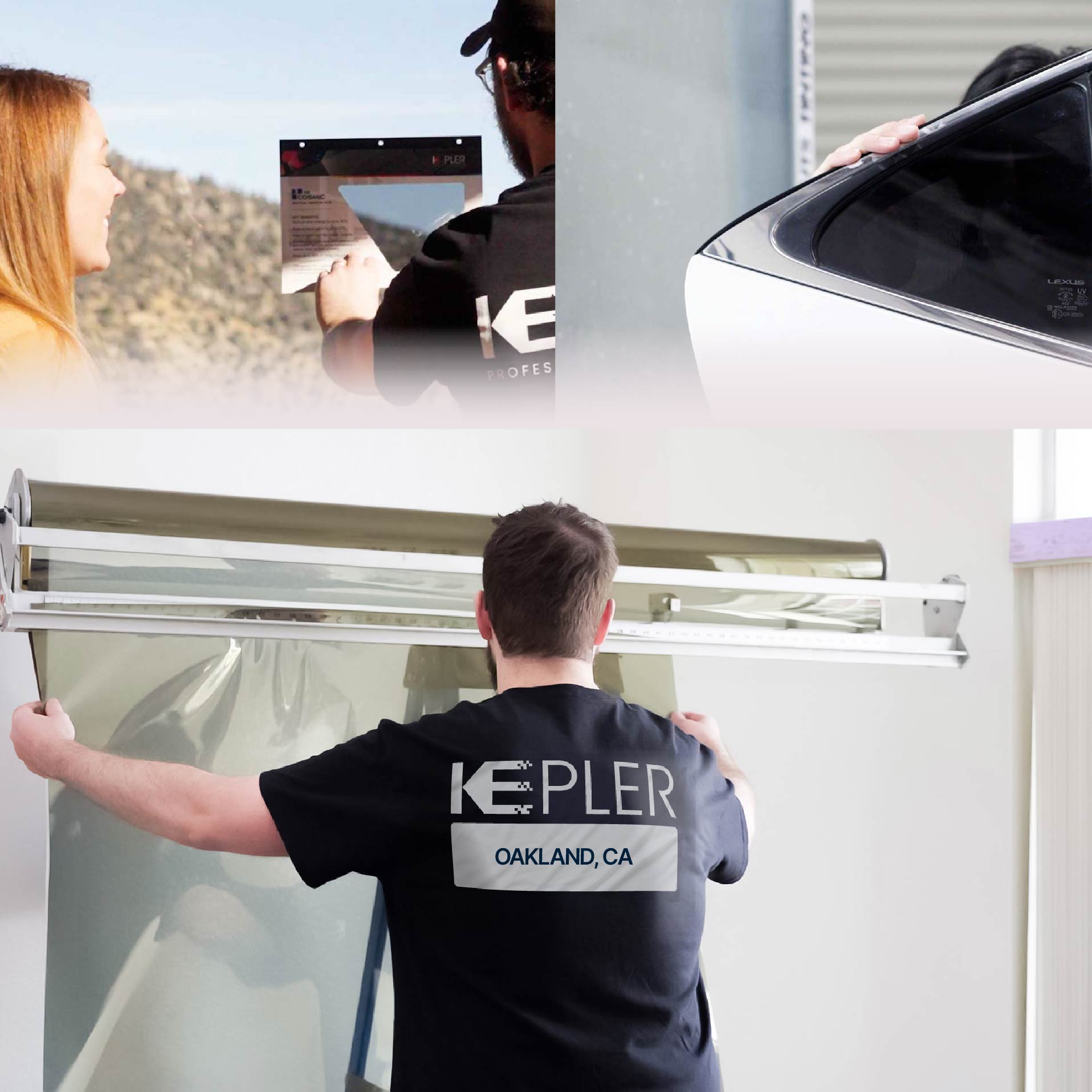 Kepler Specialist Installing Anti-Graffiti Film in Oakland, California