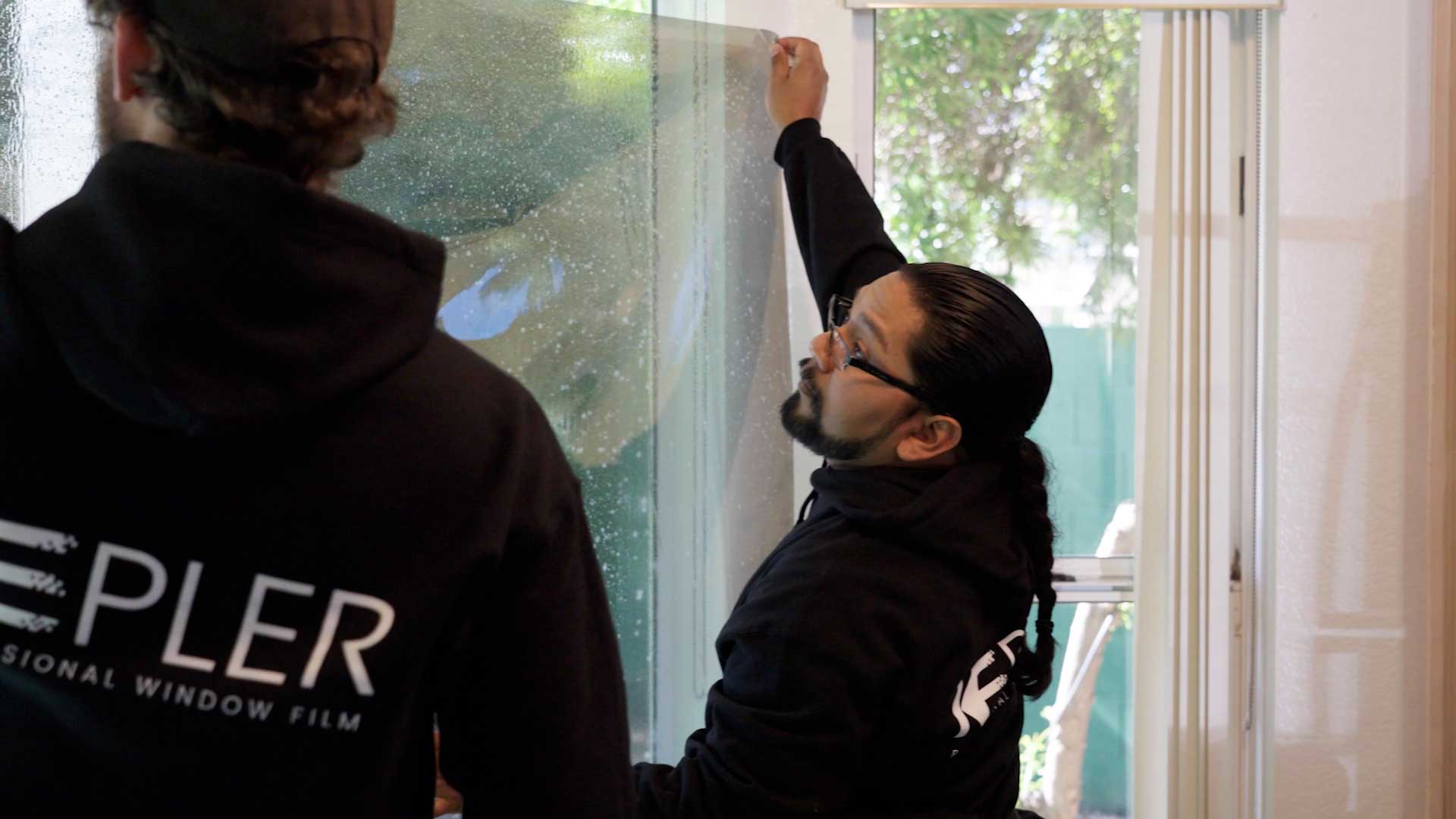 Expert Home Glass Film Installation in Cypress