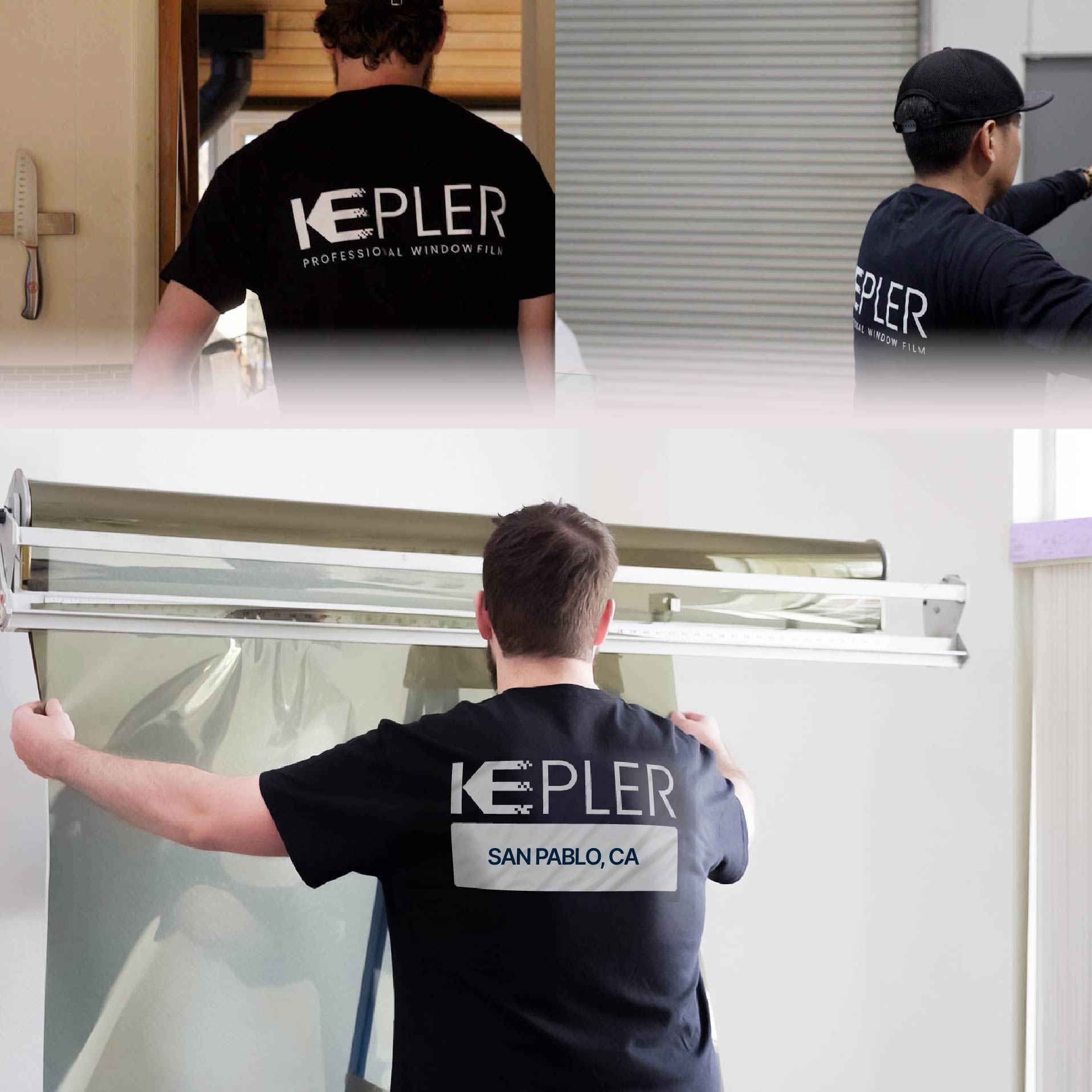 Kepler Specialist Installing Anti-Graffiti Film in San Pablo, California