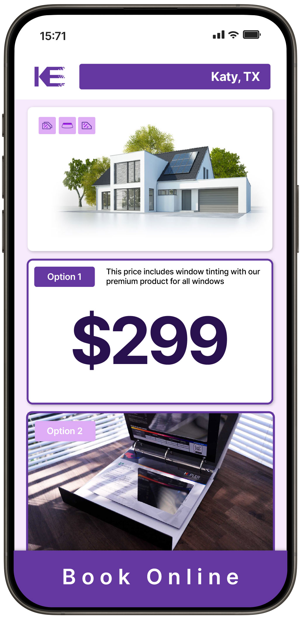 View Competitive Home Window Tinting Rates in Katy, Texas