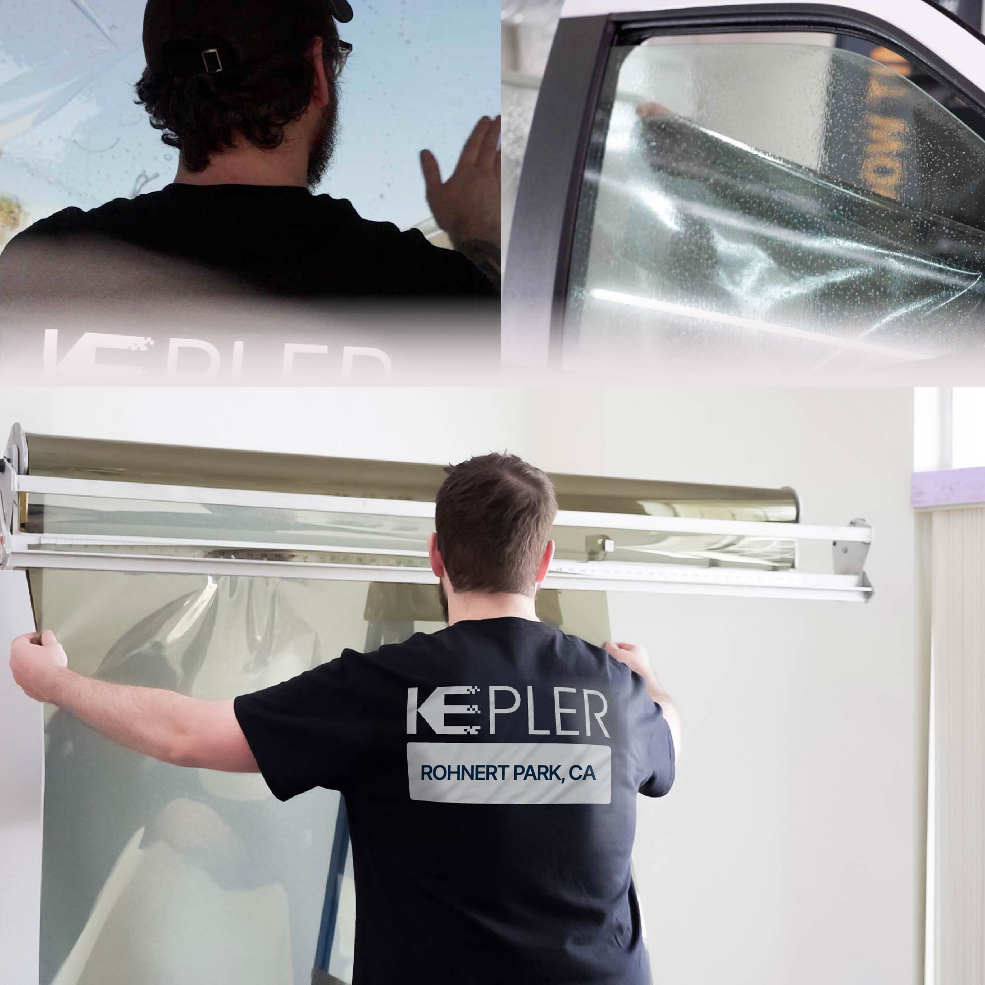 Kepler Specialist Installing Anti-Graffiti Film in Rohnert Park, California