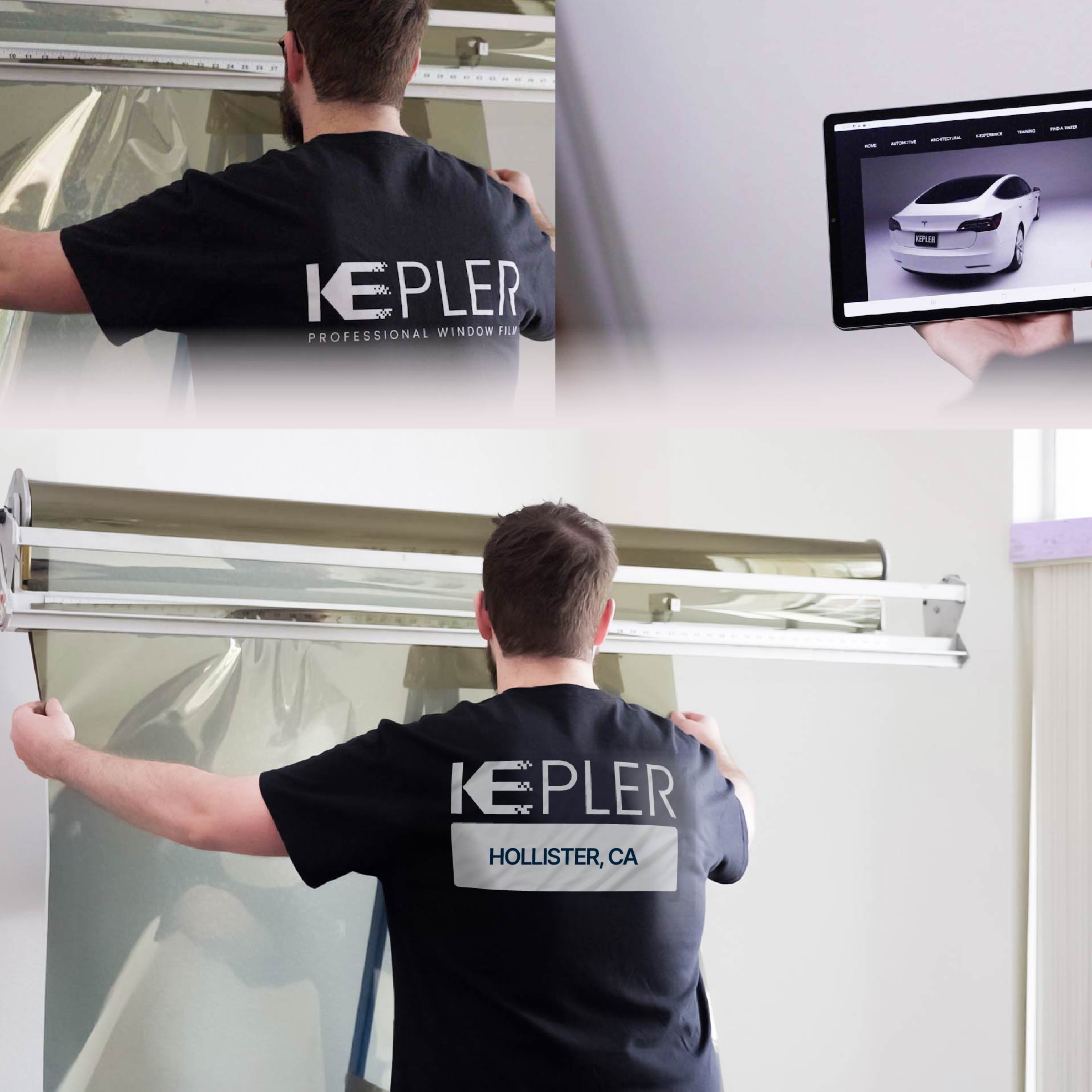 Kepler Specialist Installing Anti-Graffiti Film in Hollister, California