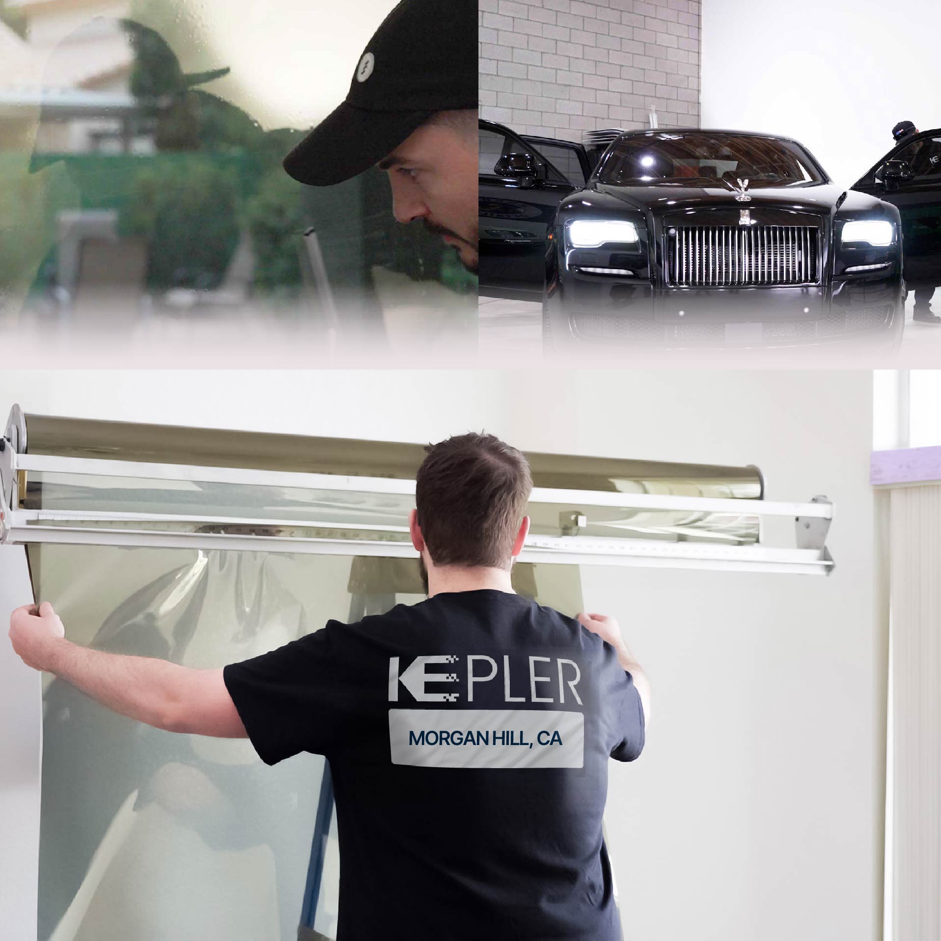 Kepler Specialist Installing Anti-Graffiti Film in Morgan Hill, California