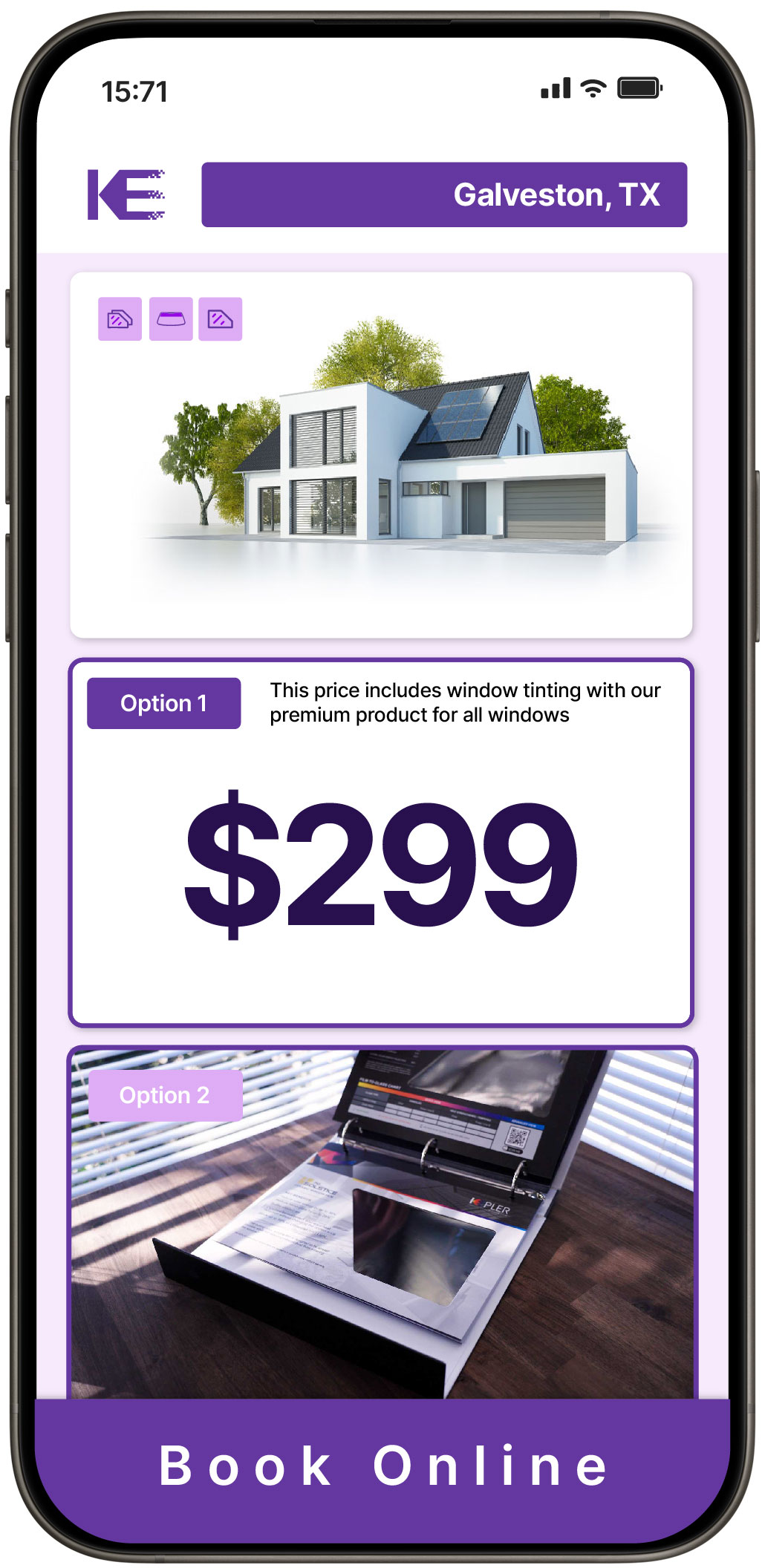 View Competitive Home Window Tinting Rates in Galveston, Texas