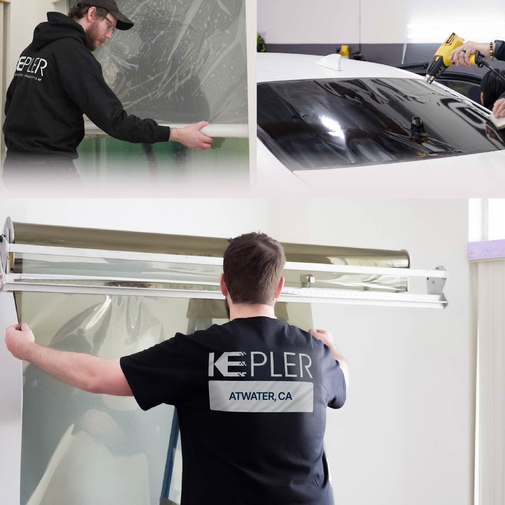 Kepler Specialist Installing Anti-Graffiti Film in Atwater, California