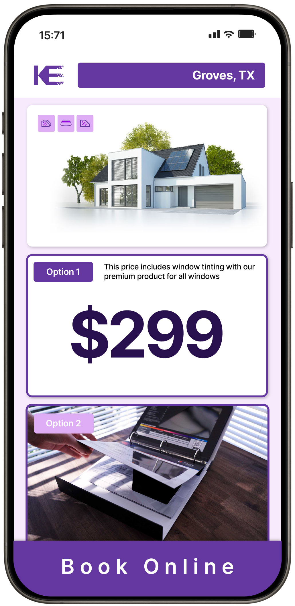 View Competitive Home Window Tinting Costs in Groves, Texas