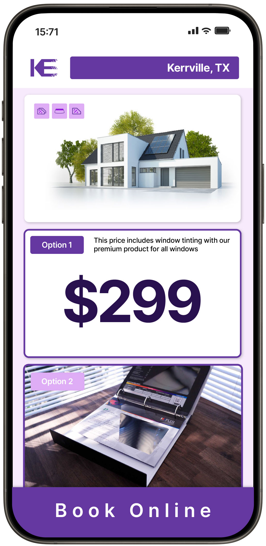 View Competitive Home Window Tinting Costs in Kerrville, Texas